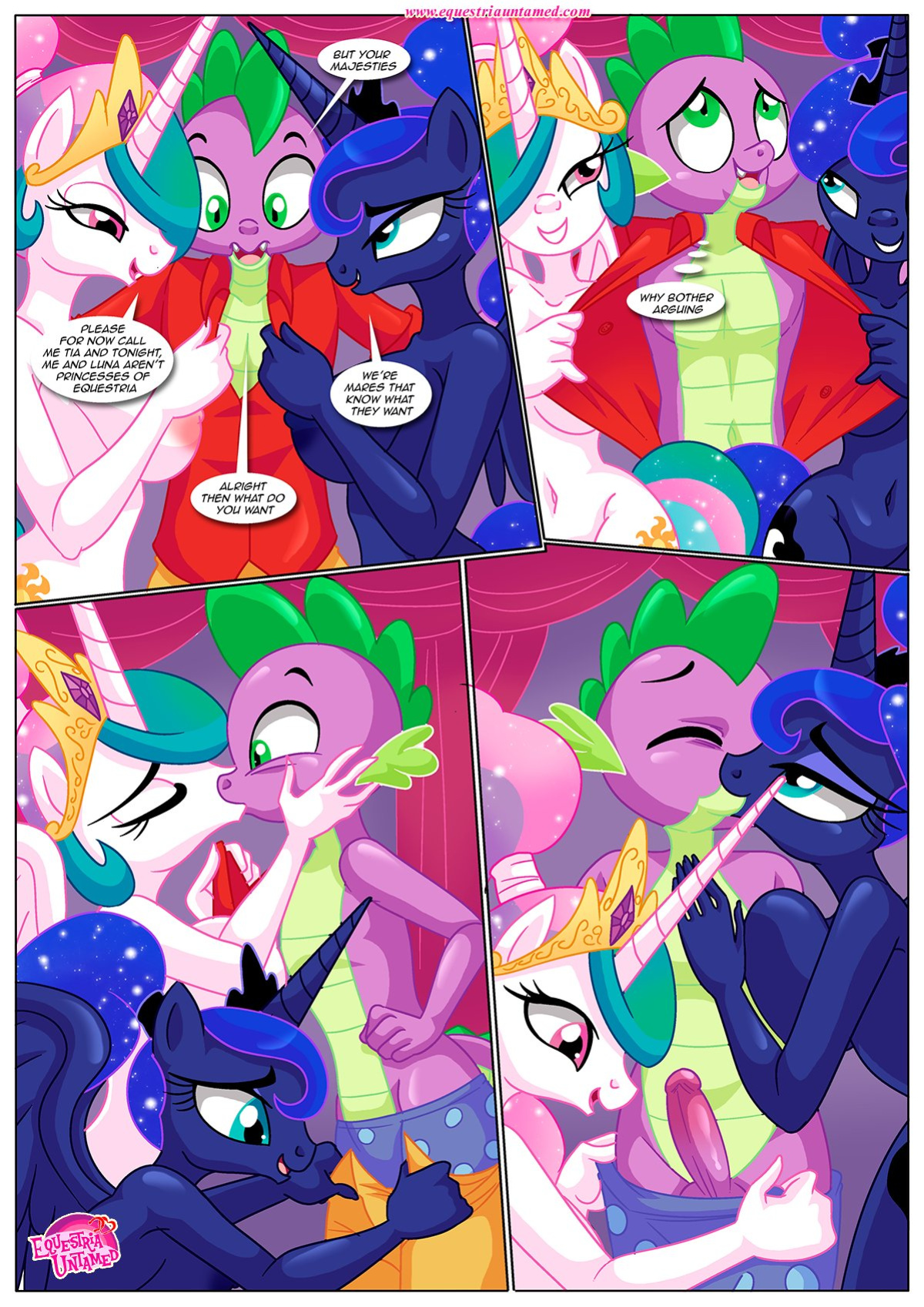 [Palcomix] The Night The Sun and Moon Cum Together