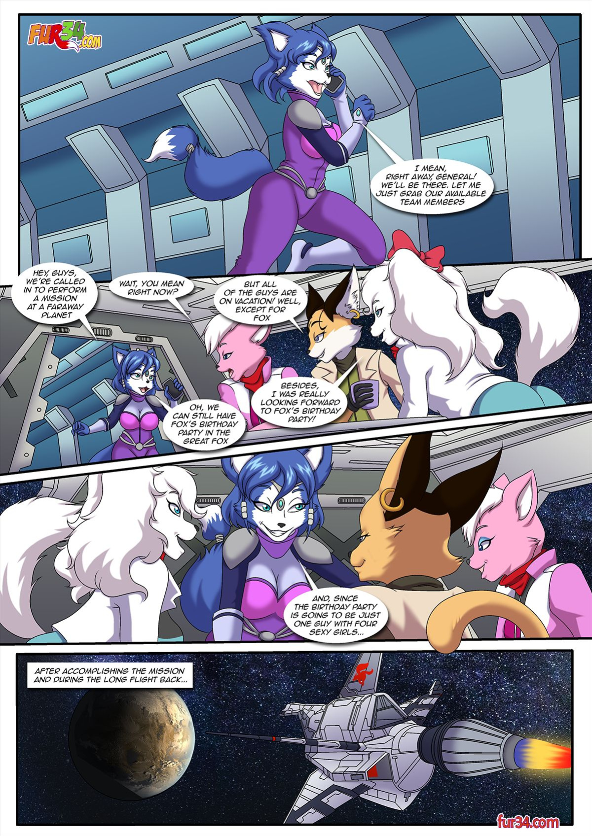 (Palcomix) Fox's Best Birthday Barty Ever!