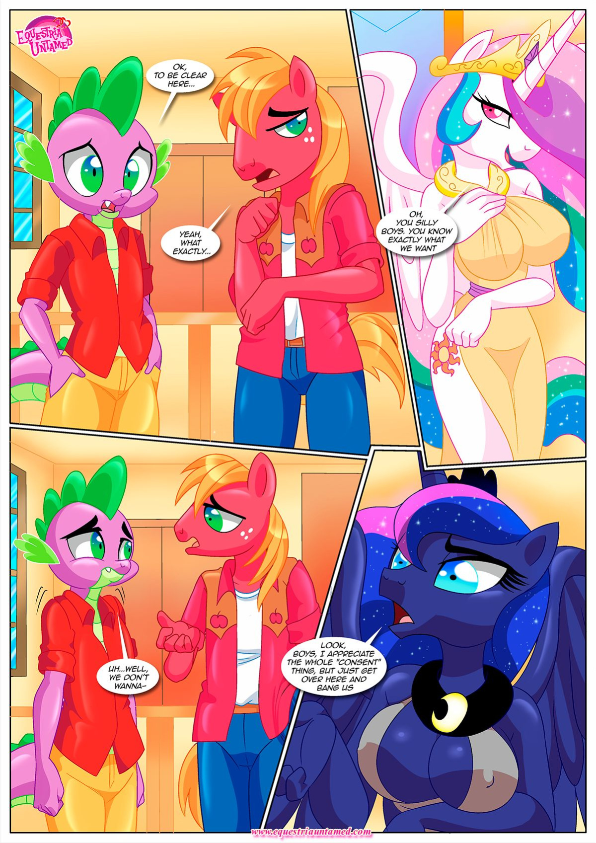 [Palcomix] How Equestria Settles Disputes