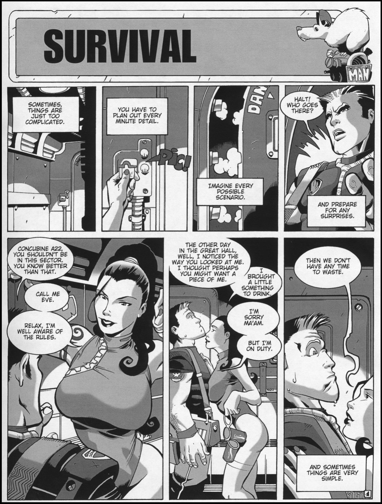 [Man Frad] Flesh & Metal - Volume #1