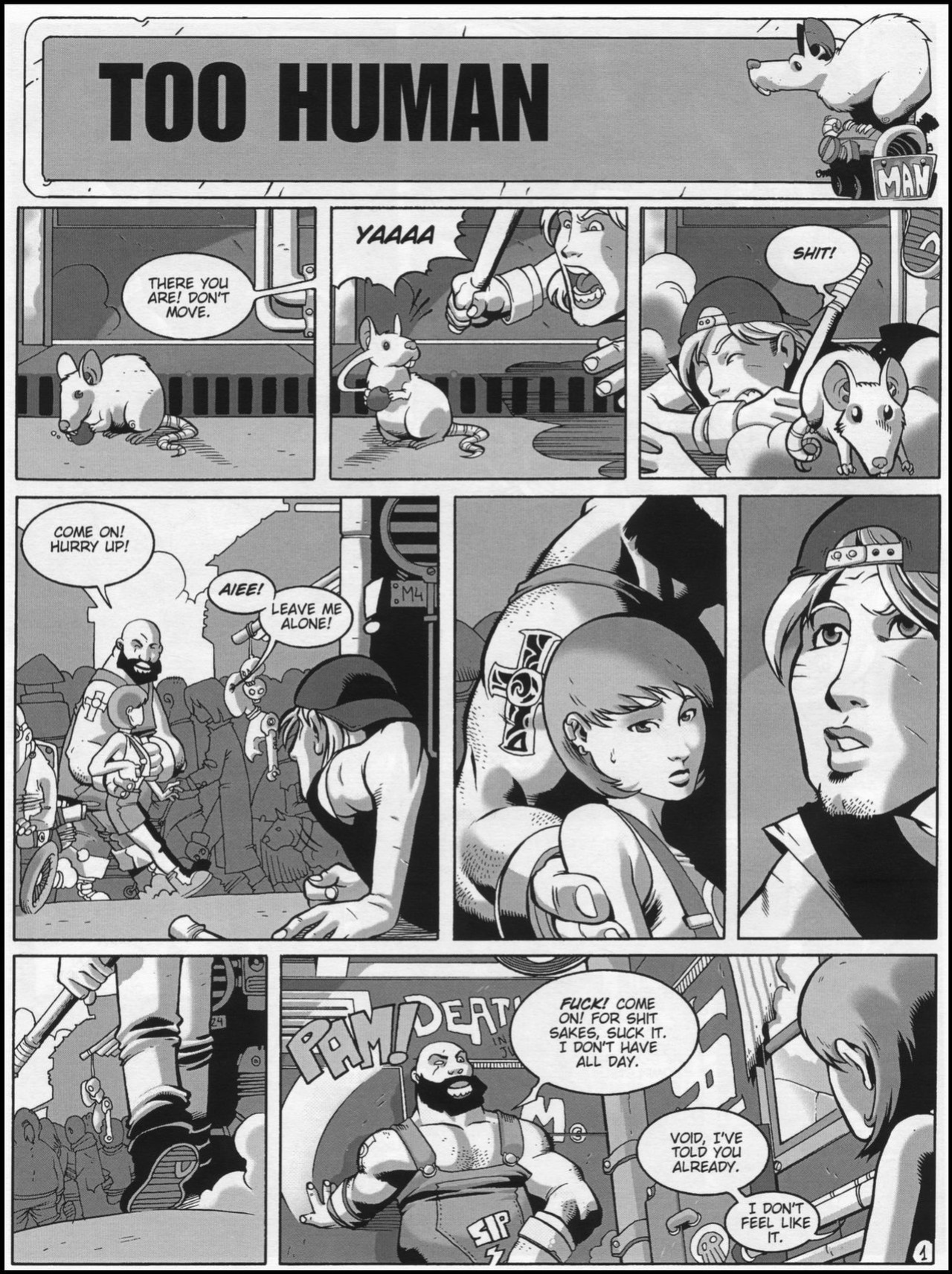 [Man Frad] Flesh & Metal - Volume #1