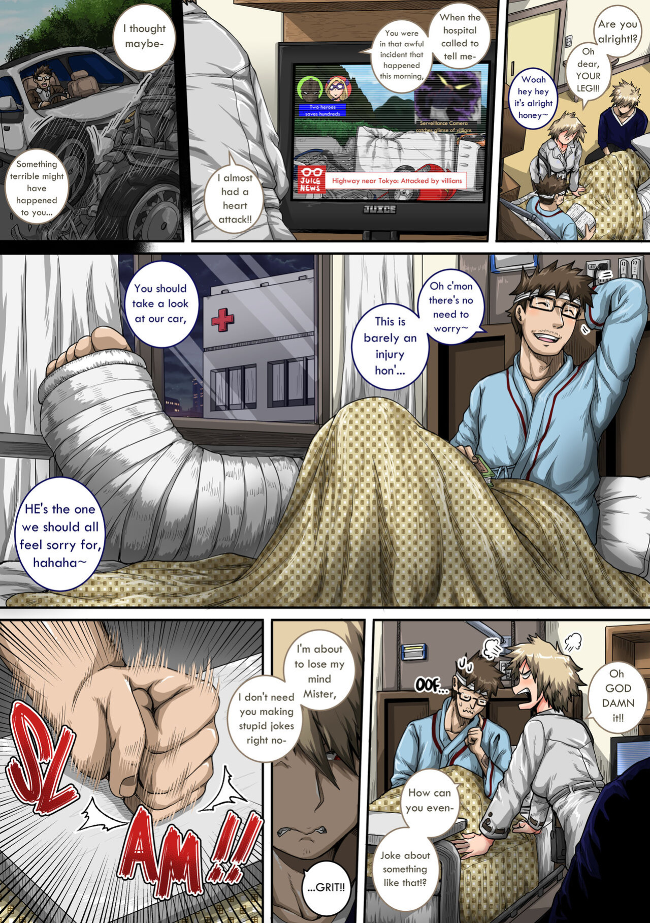 [Juicebox Factory (Juna Juna Juice)] Summer Vacation With Bakugo's Mom Part Two