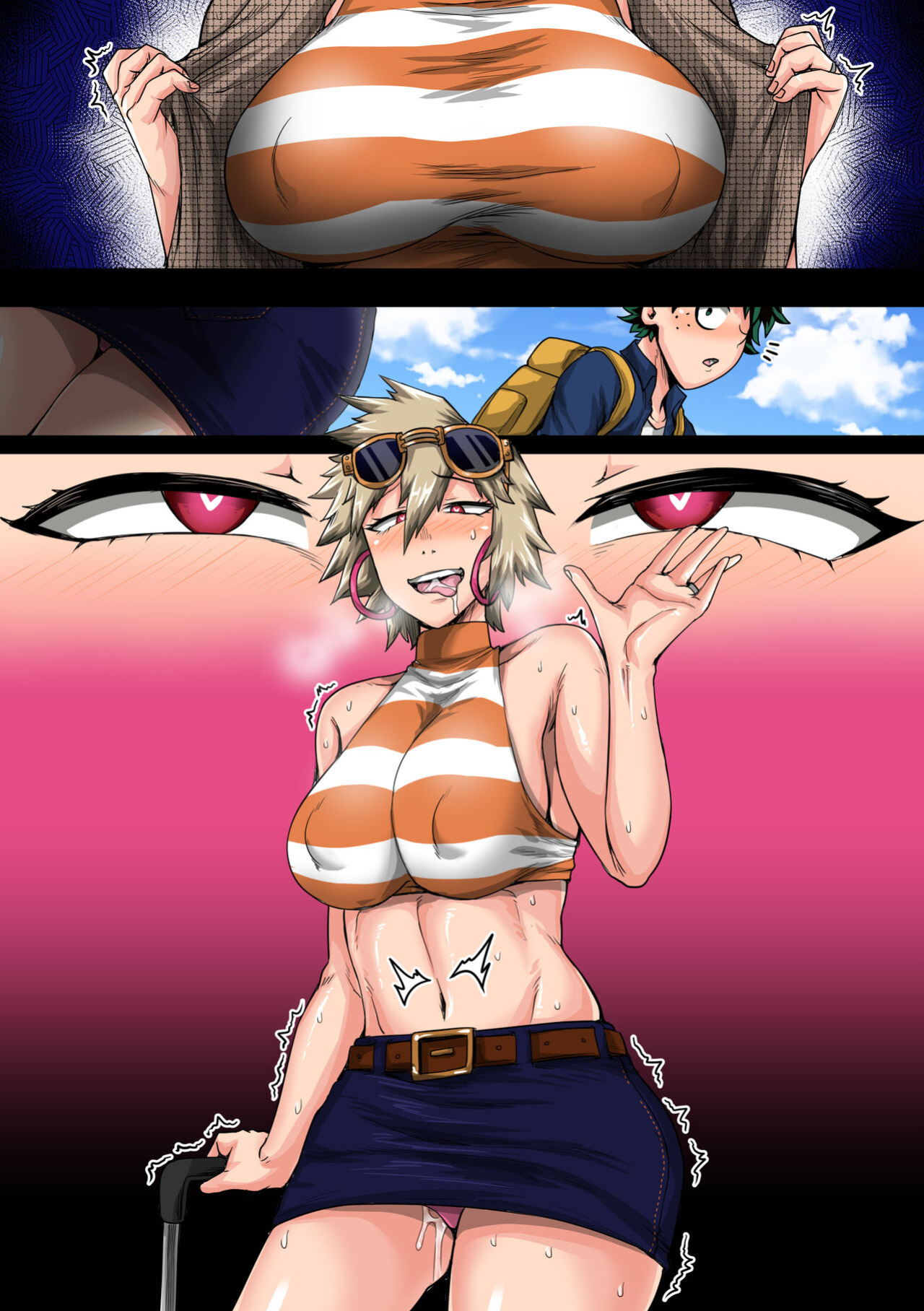 [Juicebox Factory (Juna Juna Juice)] Summer Vacation With Bakugo's Mom Part Two