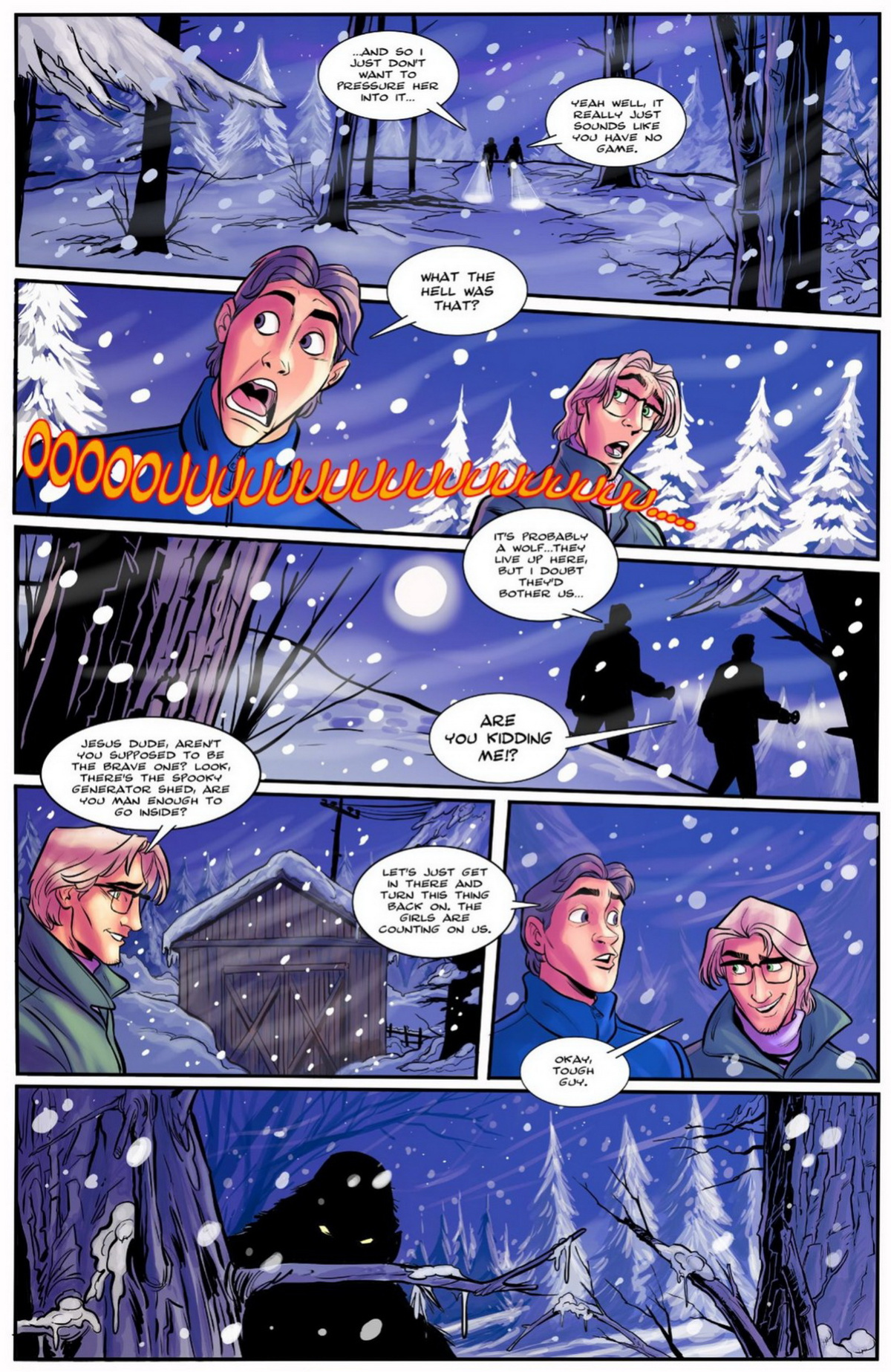 BotComics - Snowed in