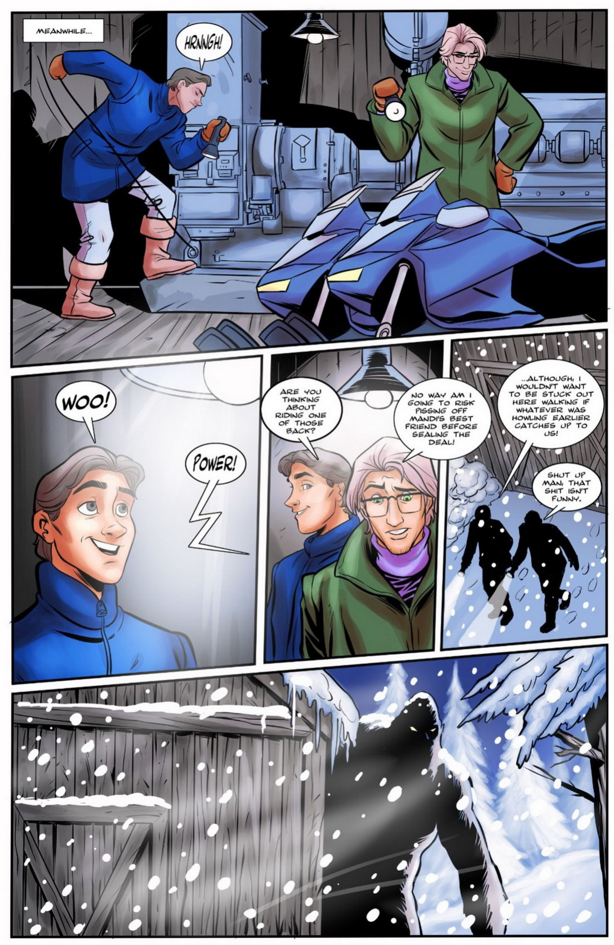 BotComics - Snowed in