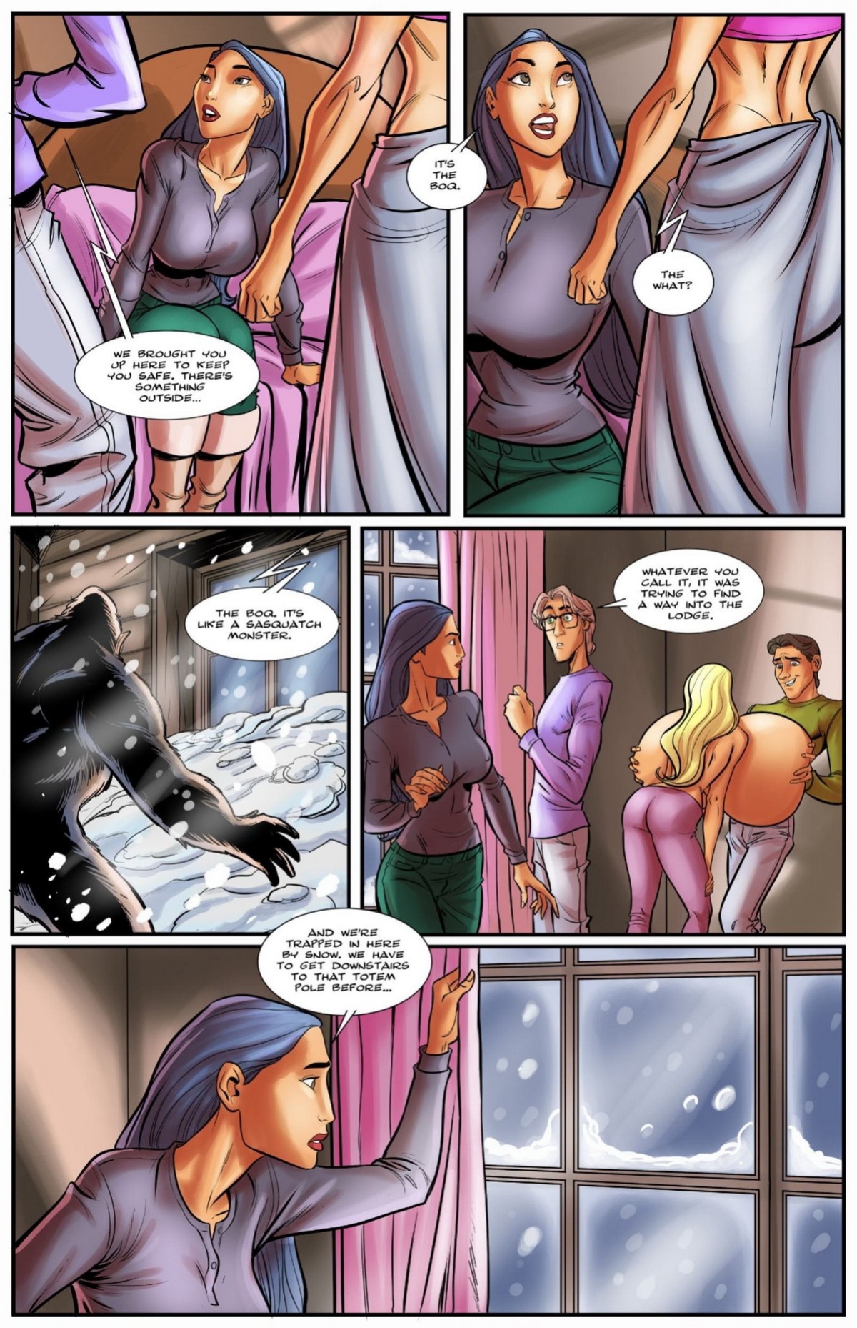 BotComics - Snowed in