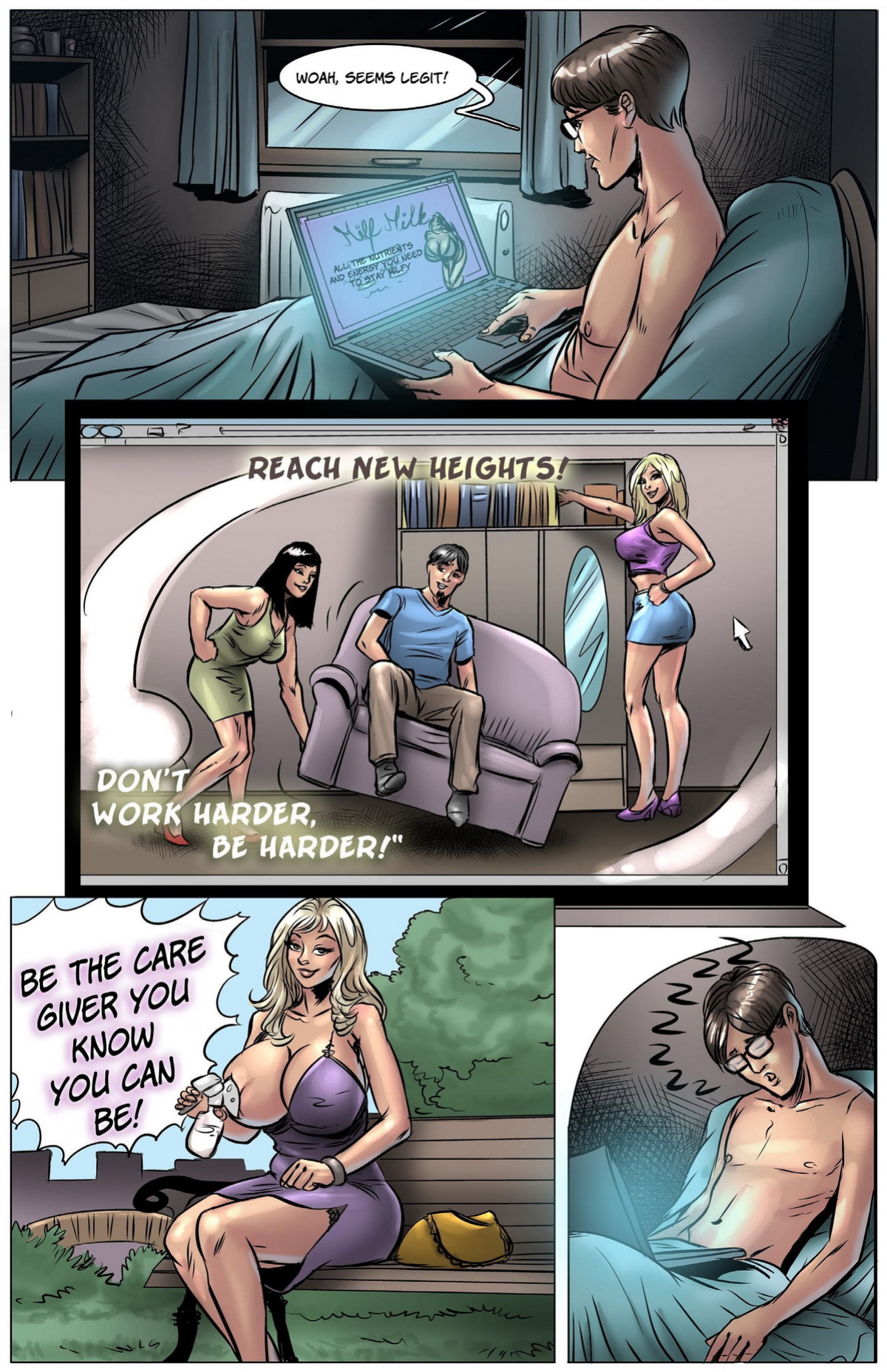 BotComics - Milf Milk