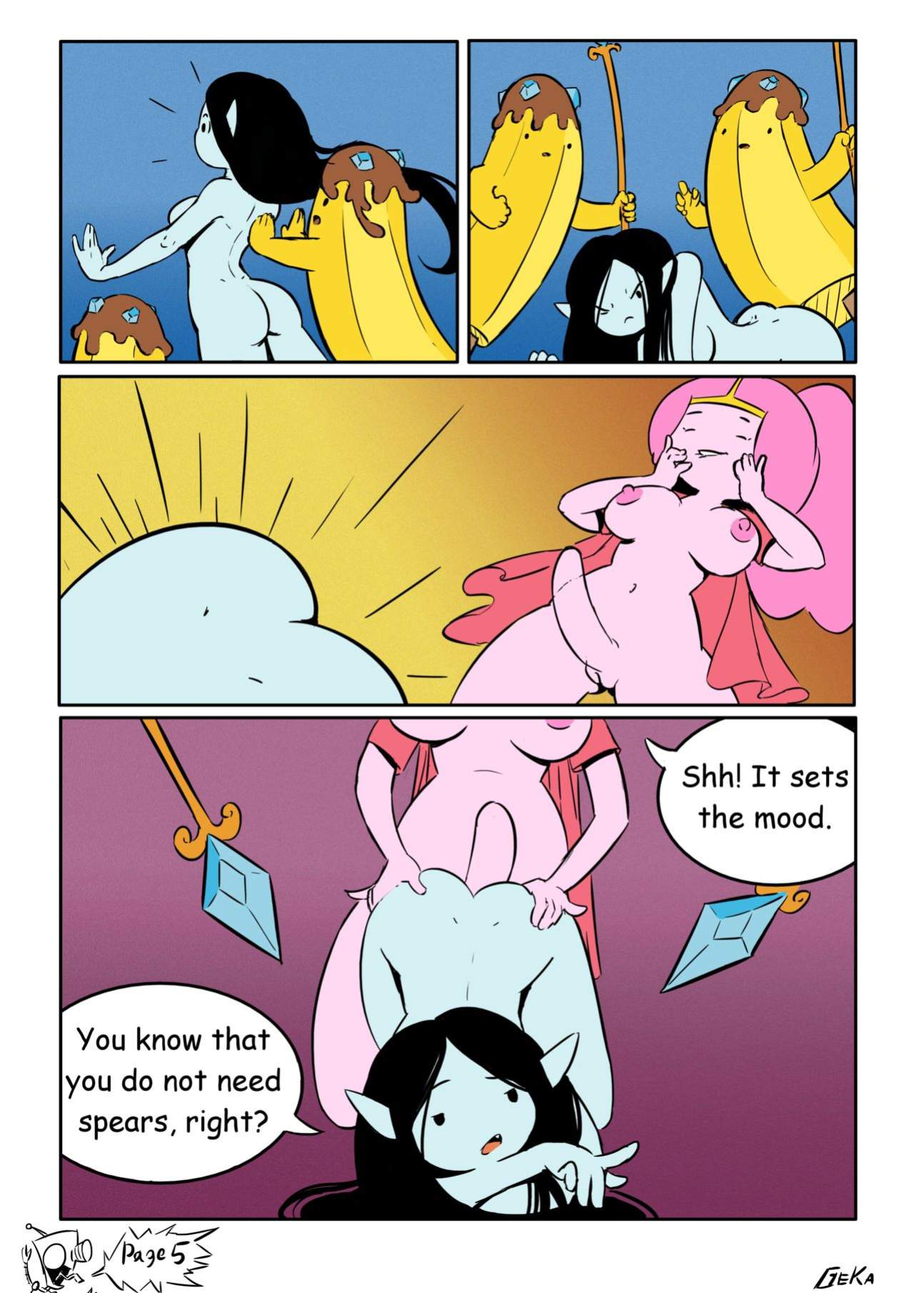 [Gekasso] Marceline x PB