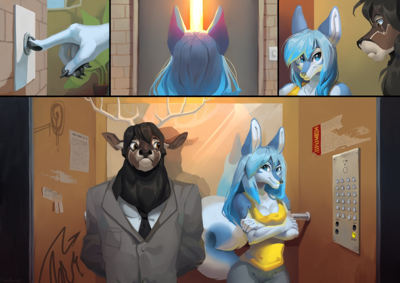 [KuroAme] Elevator