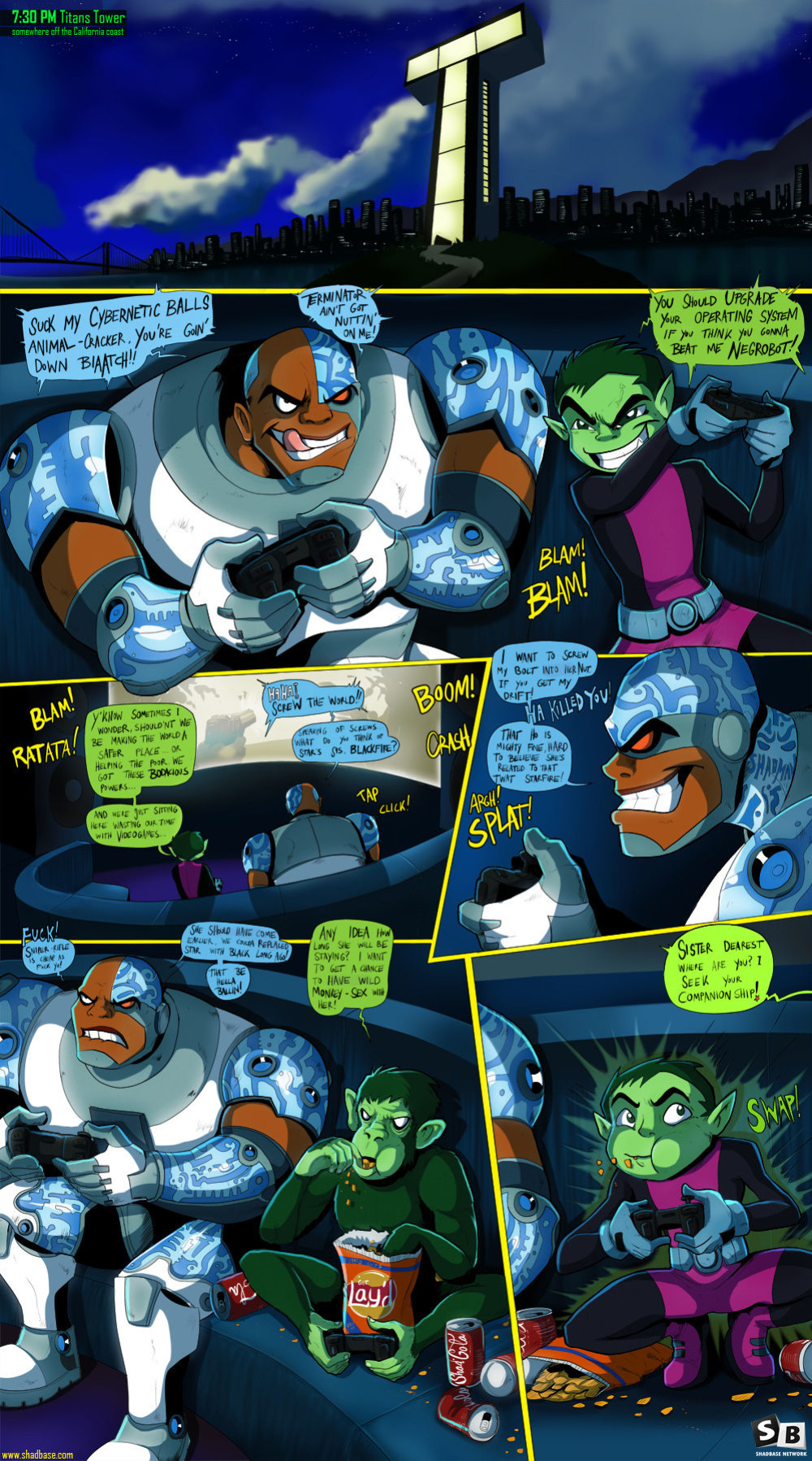 [RealShadman] Teen Titans Go! Fuck