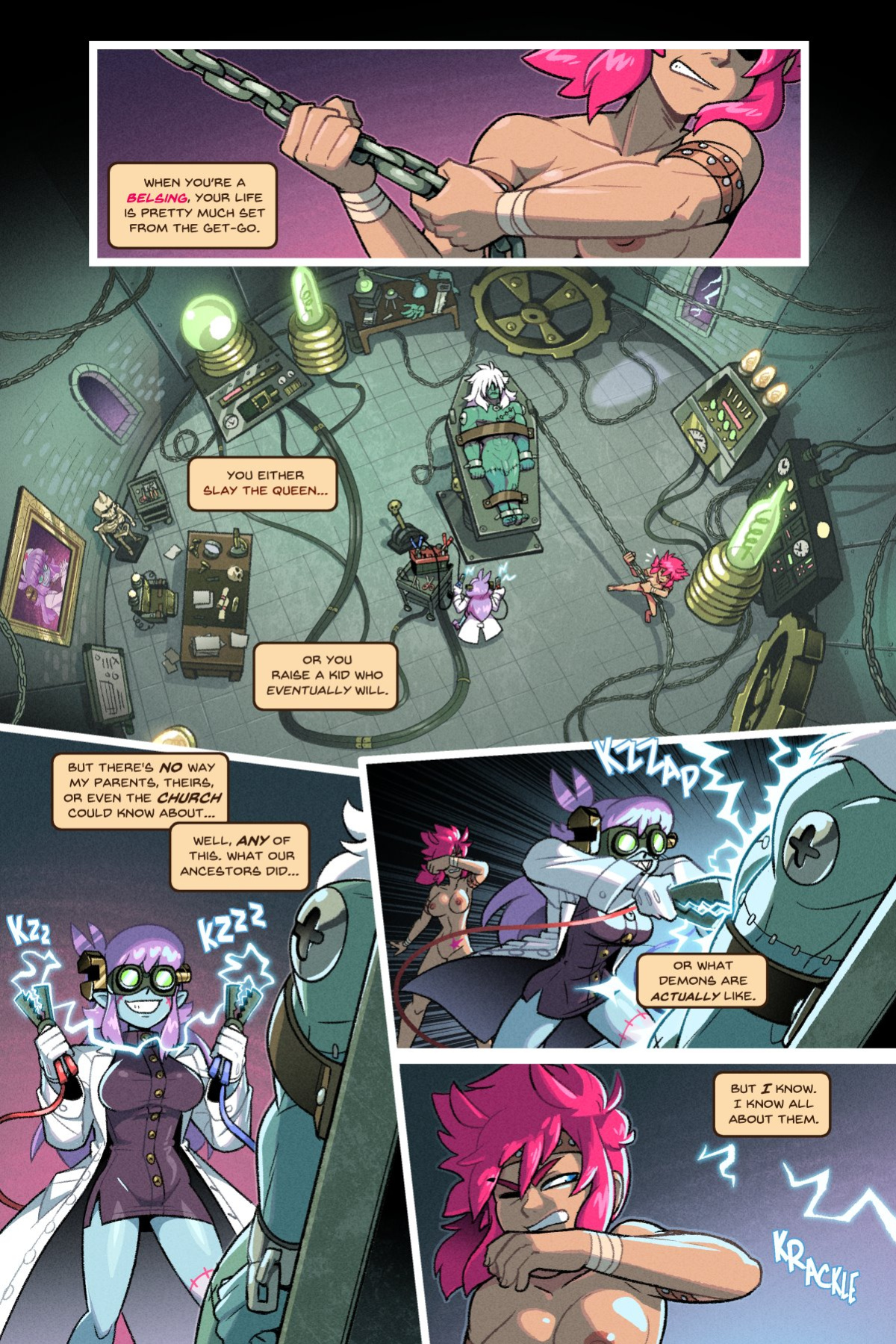 [Skelebutt] Demon's Layer (Ongoing)