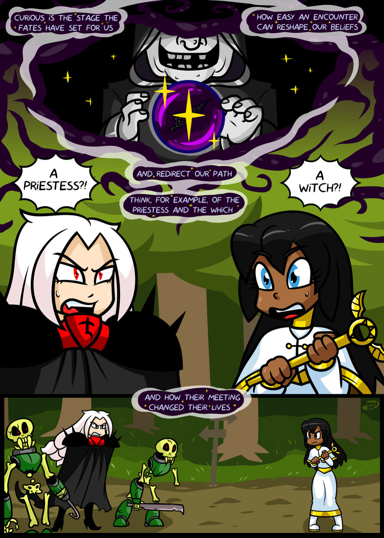 [Xierra099] Bright Darkness- The Priestess And The Witch