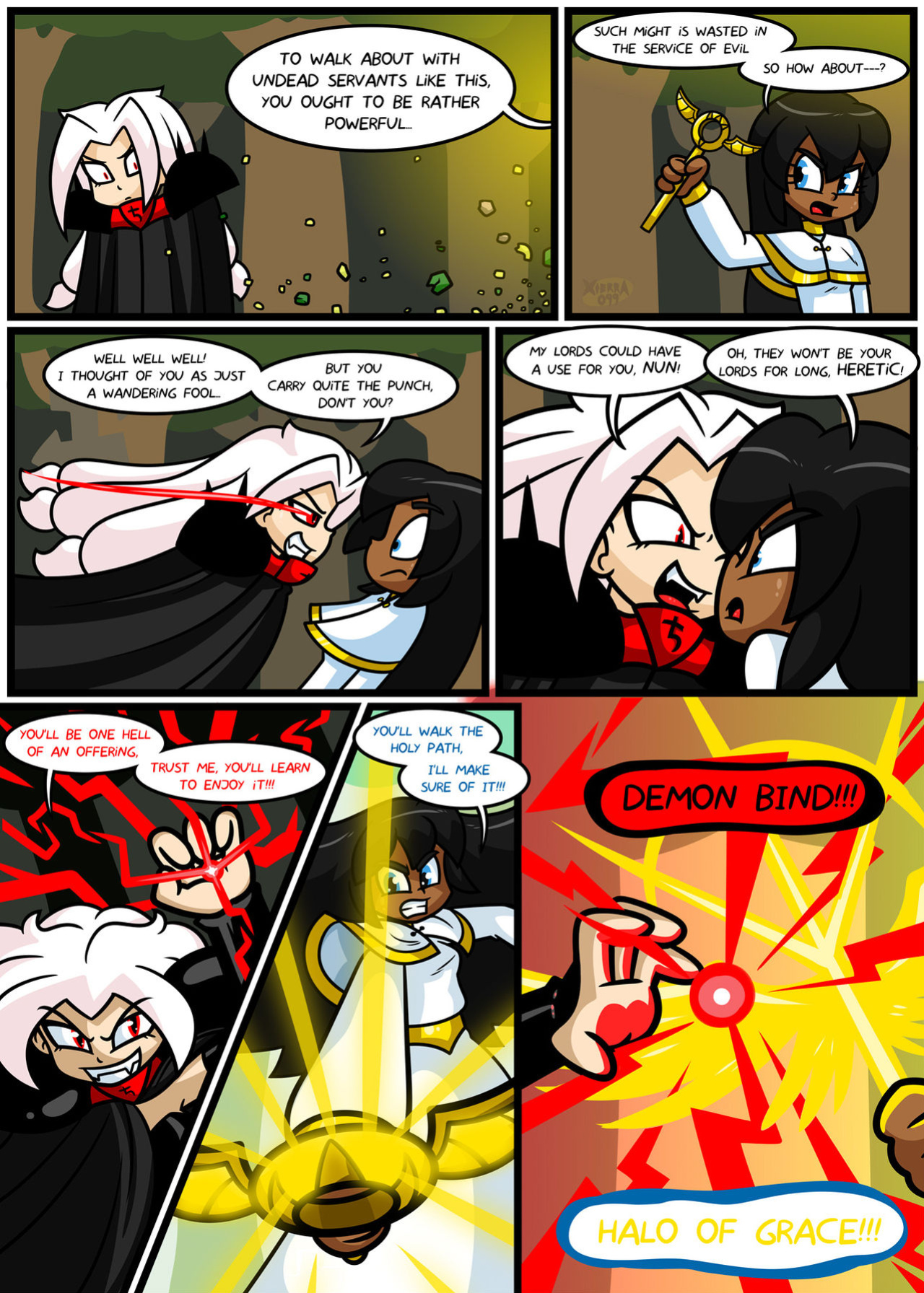 [Xierra099] Bright Darkness- The Priestess And The Witch