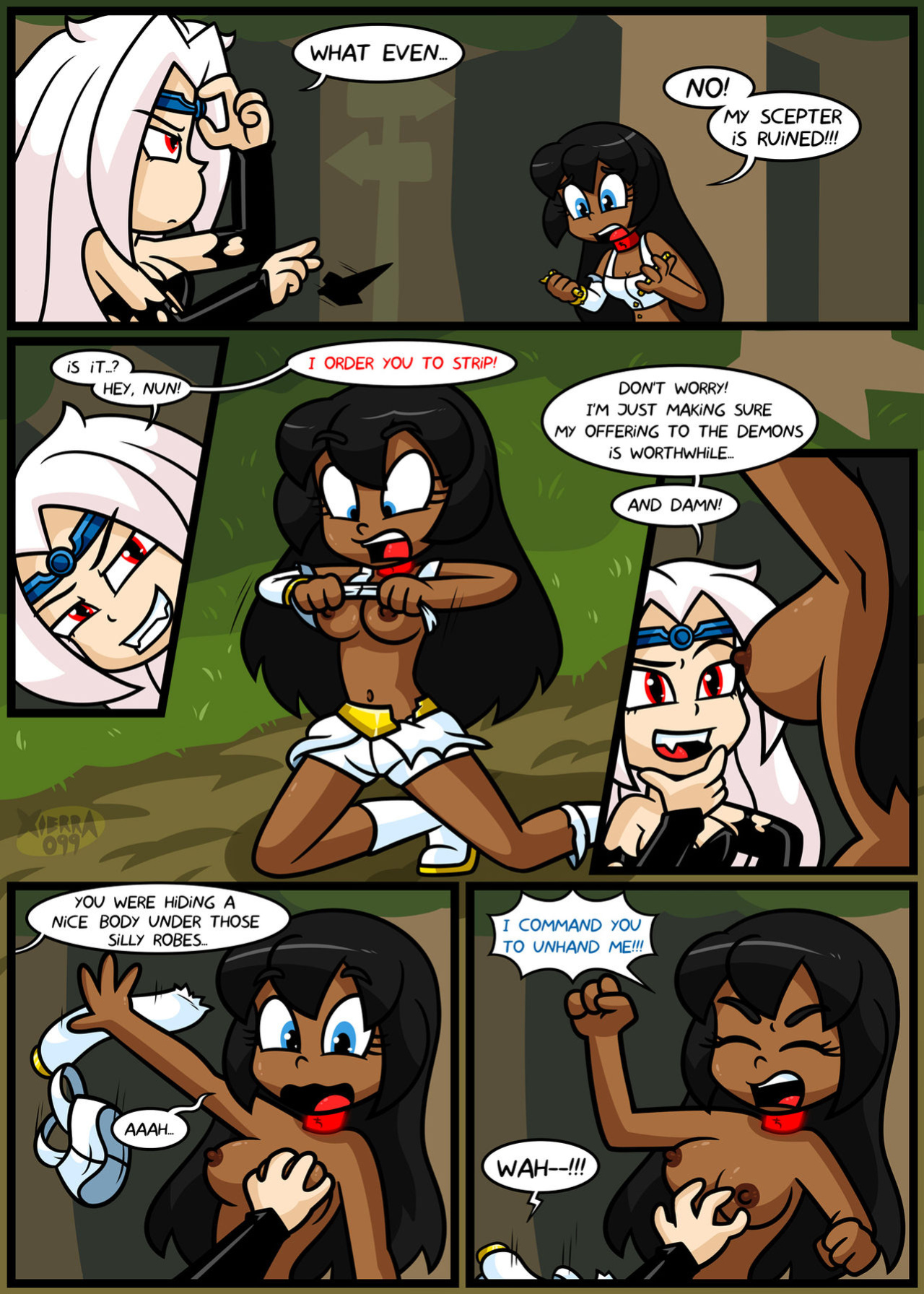 [Xierra099] Bright Darkness- The Priestess And The Witch