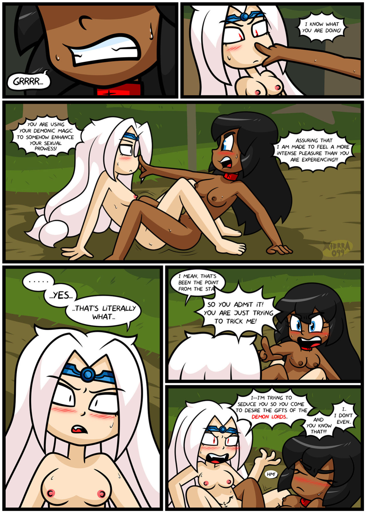 [Xierra099] Bright Darkness- The Priestess And The Witch