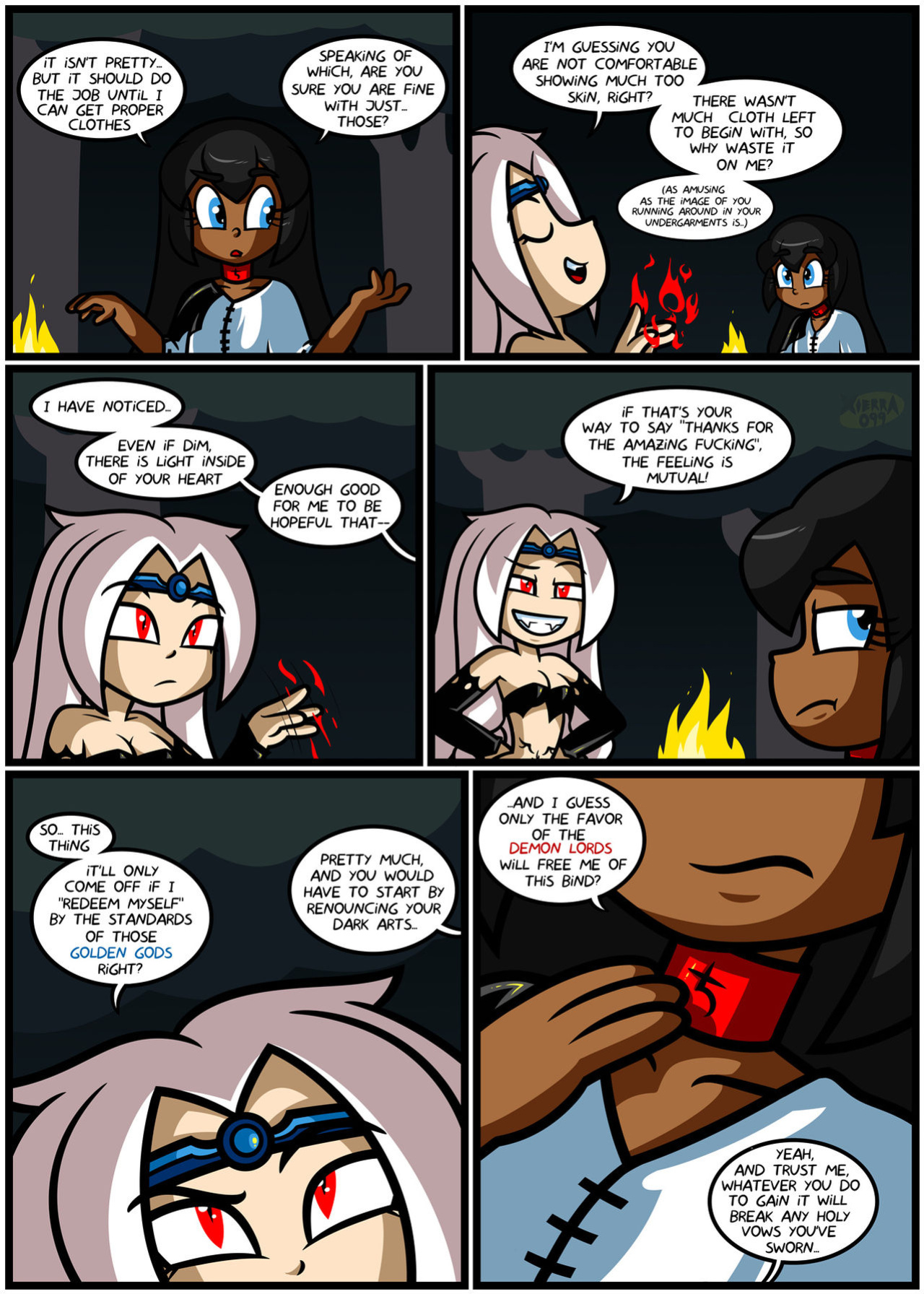 [Xierra099] Bright Darkness- The Priestess And The Witch