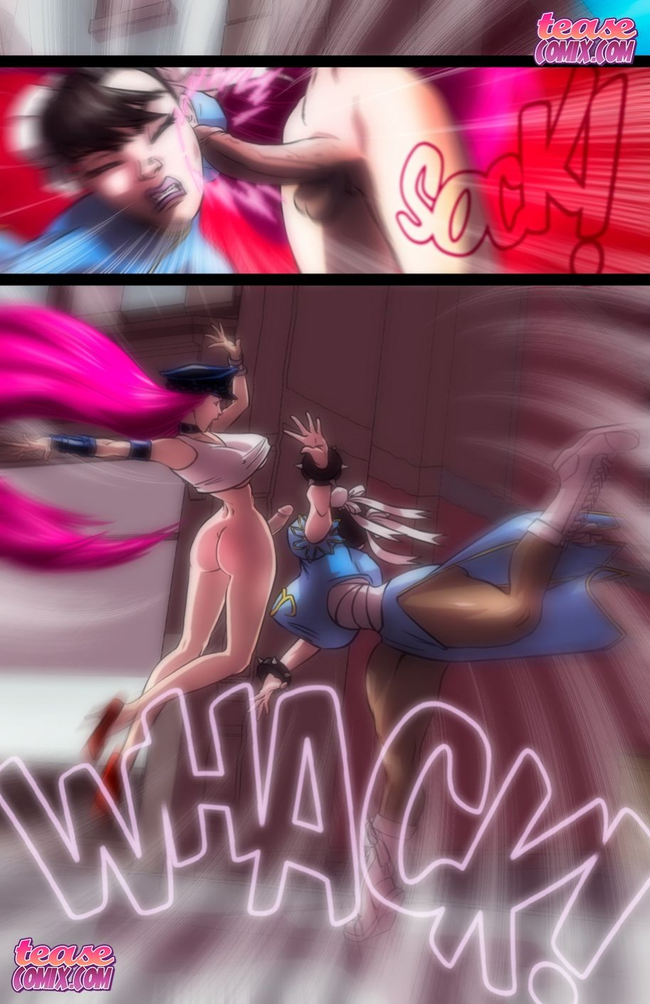 [TeaseComix (Kaizen2582)] Here Cums A New Challenger