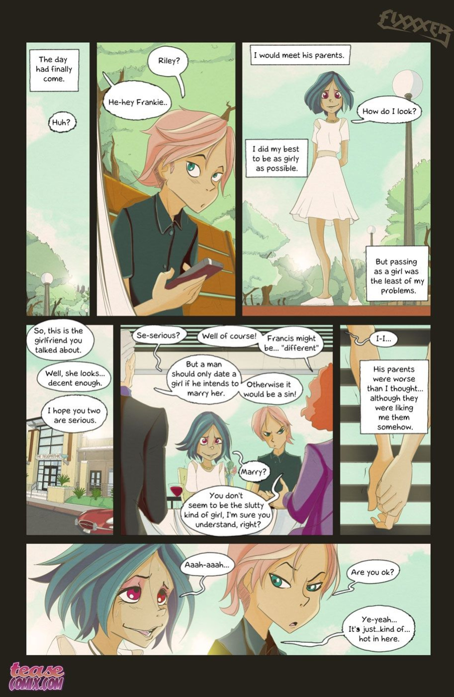 [TeaseComix (Fixxxer)] She Is Riley #1-4