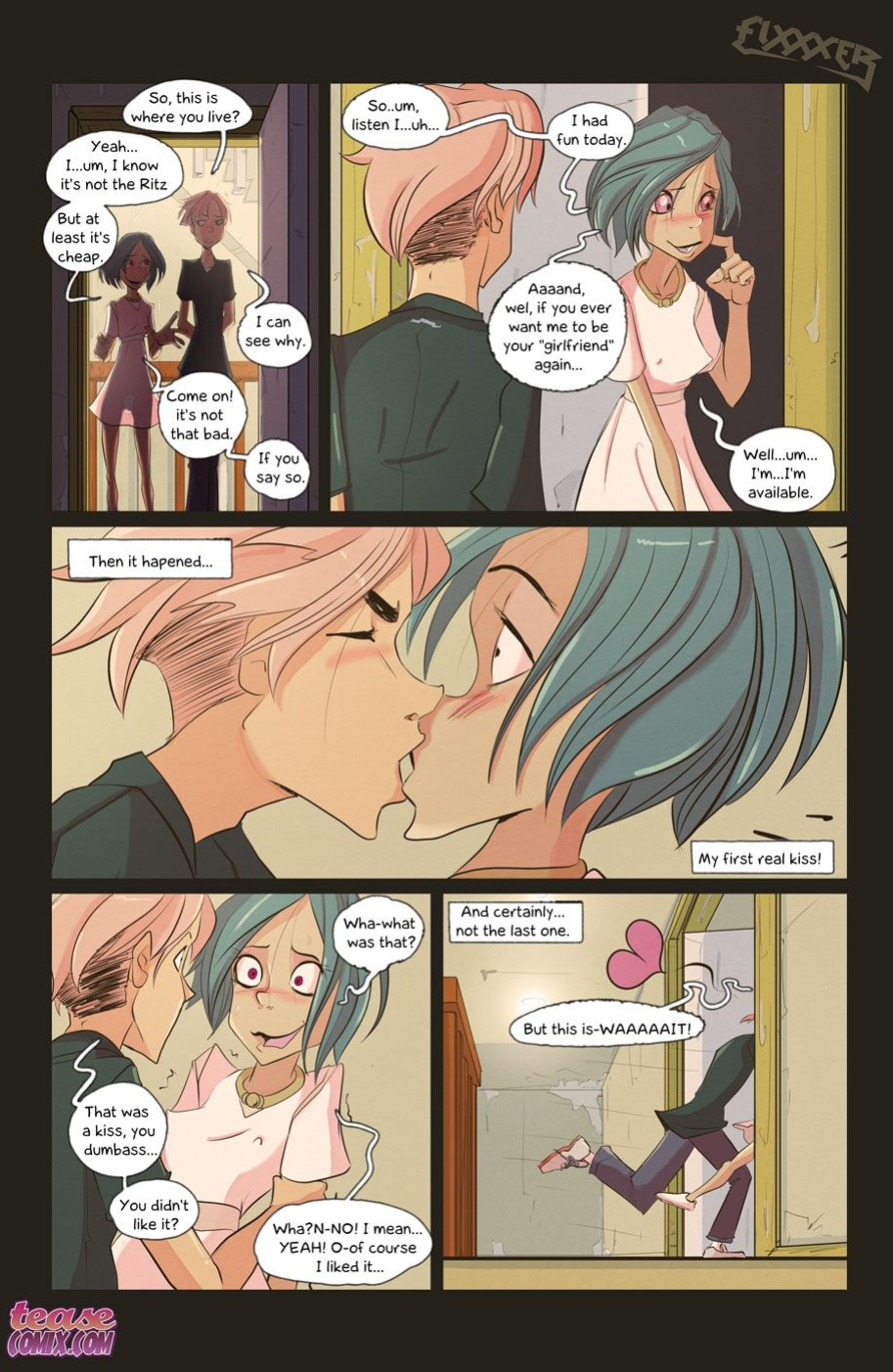 [TeaseComix (Fixxxer)] She Is Riley #1-4
