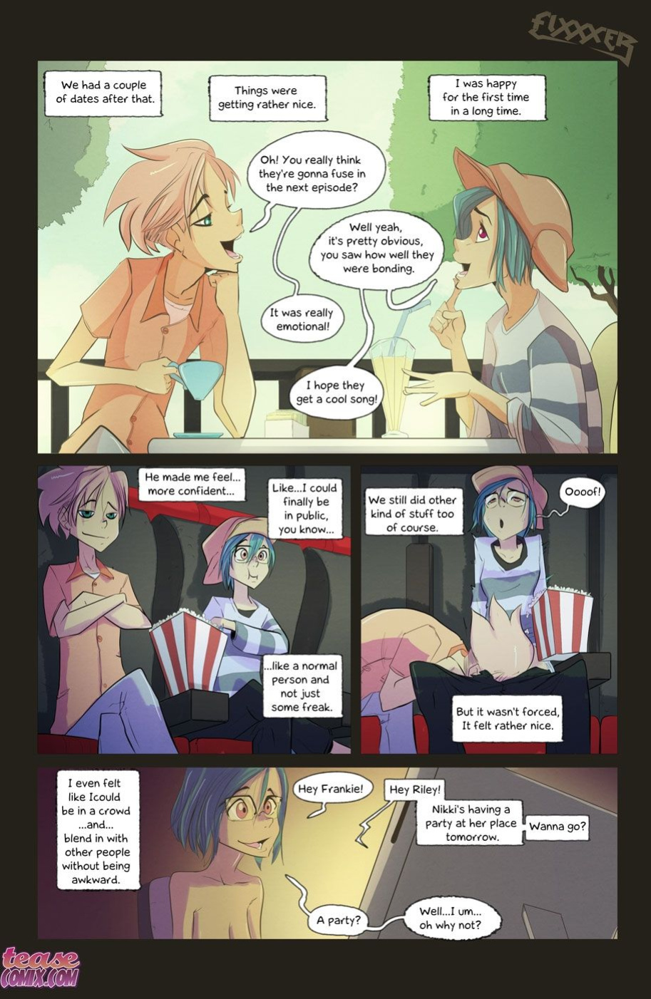 [TeaseComix (Fixxxer)] She Is Riley #1-4