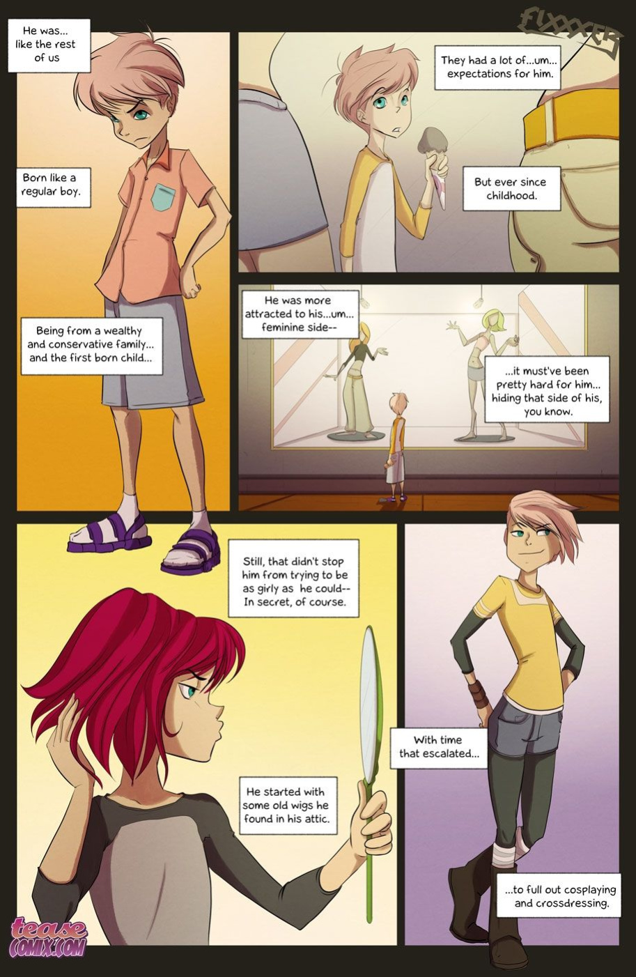 [TeaseComix (Fixxxer)] She Is Riley #1-4