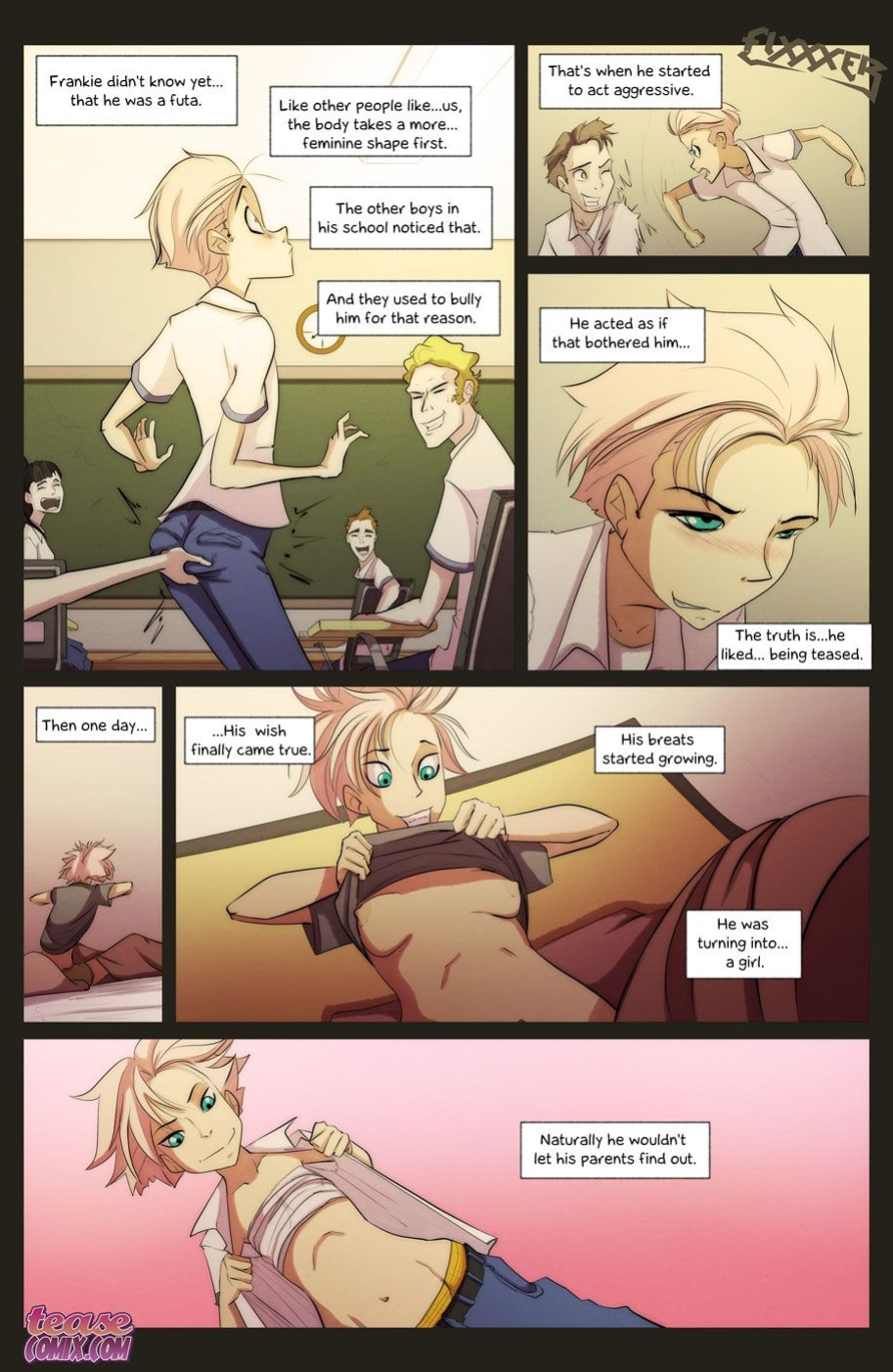 [TeaseComix (Fixxxer)] She Is Riley #1-4