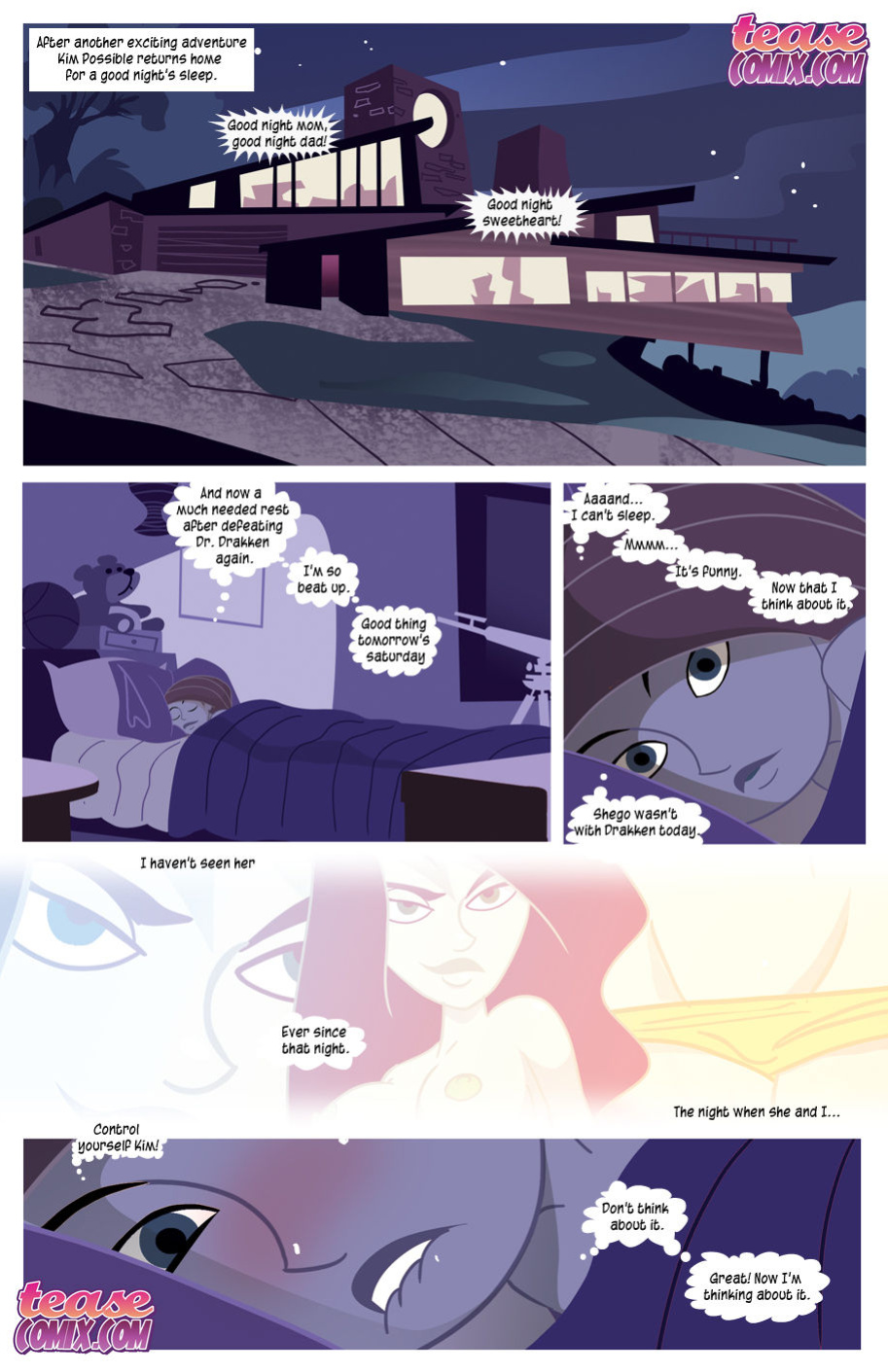 [TeaseComix (Gaspont)] Kim Loves Shego
