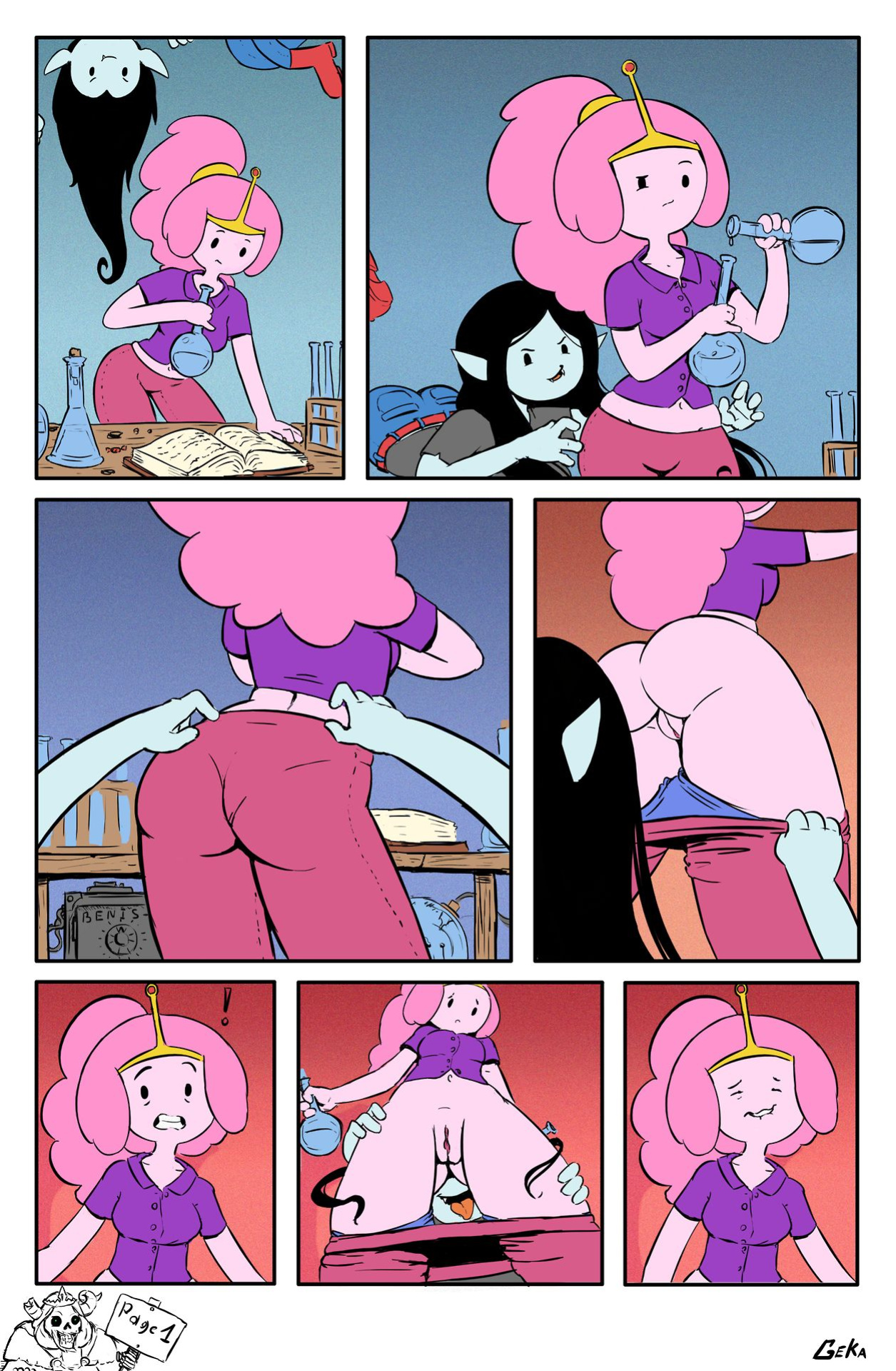 [Gekasso] Bubbleline XXX Comic