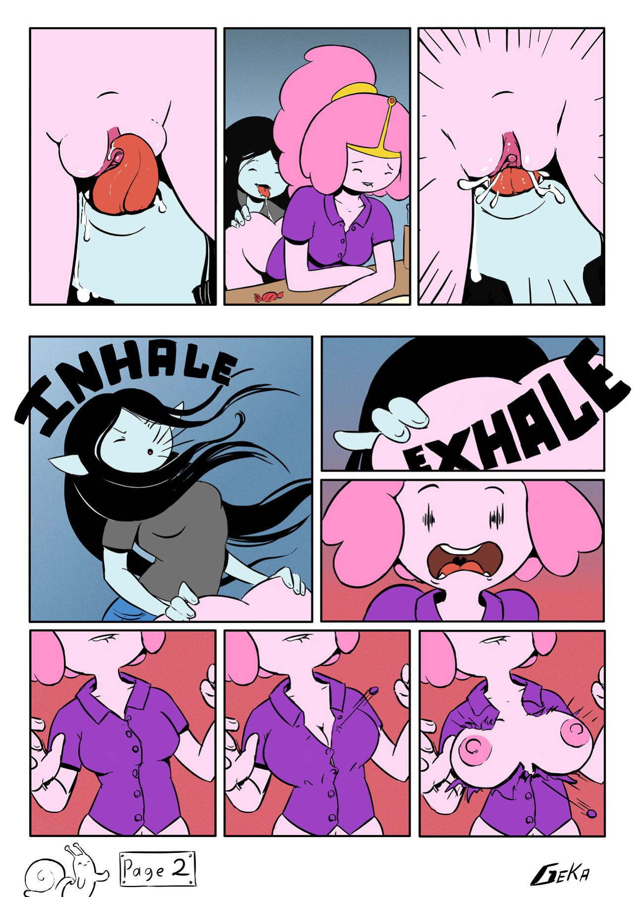 [Gekasso] Bubbleline XXX Comic