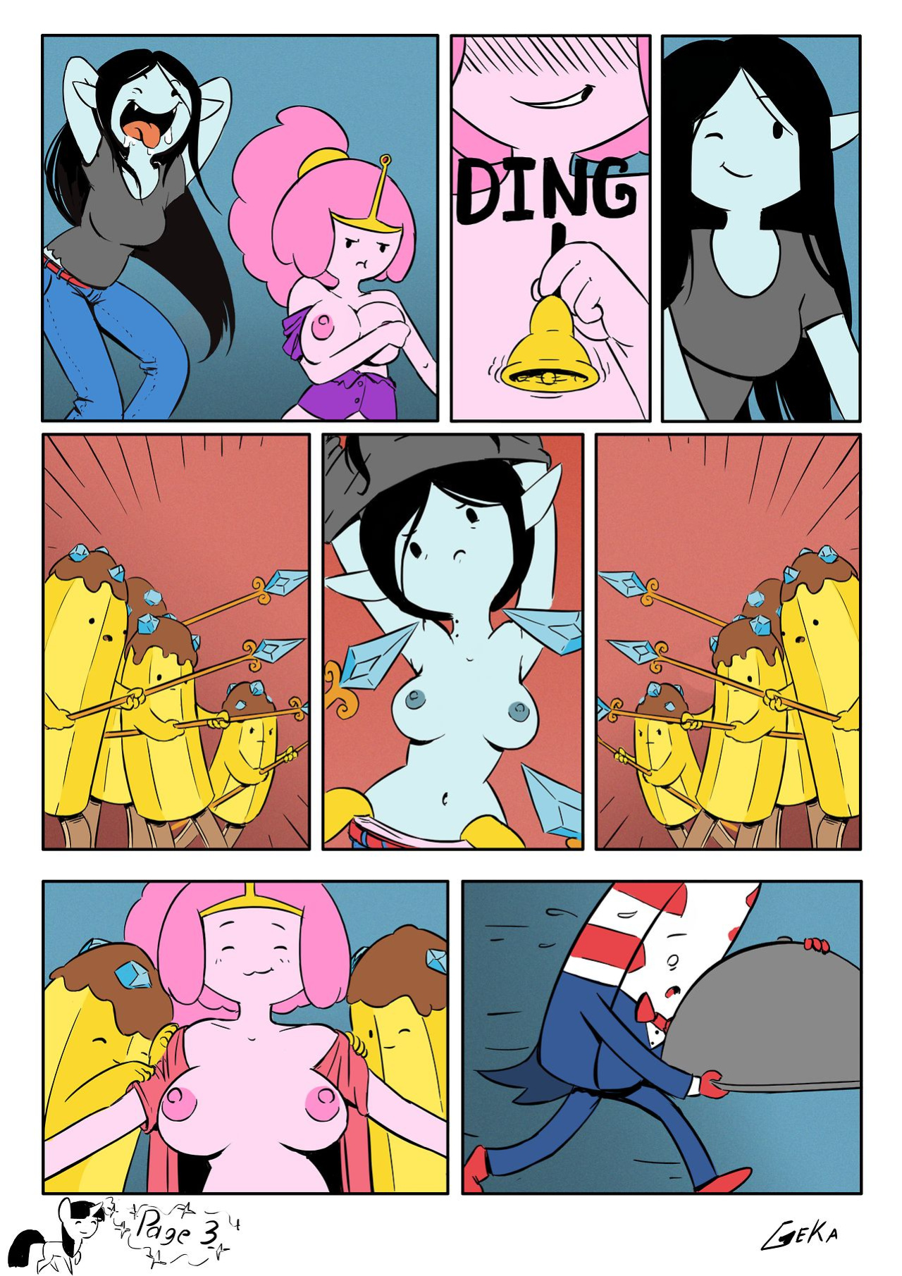 [Gekasso] Bubbleline XXX Comic