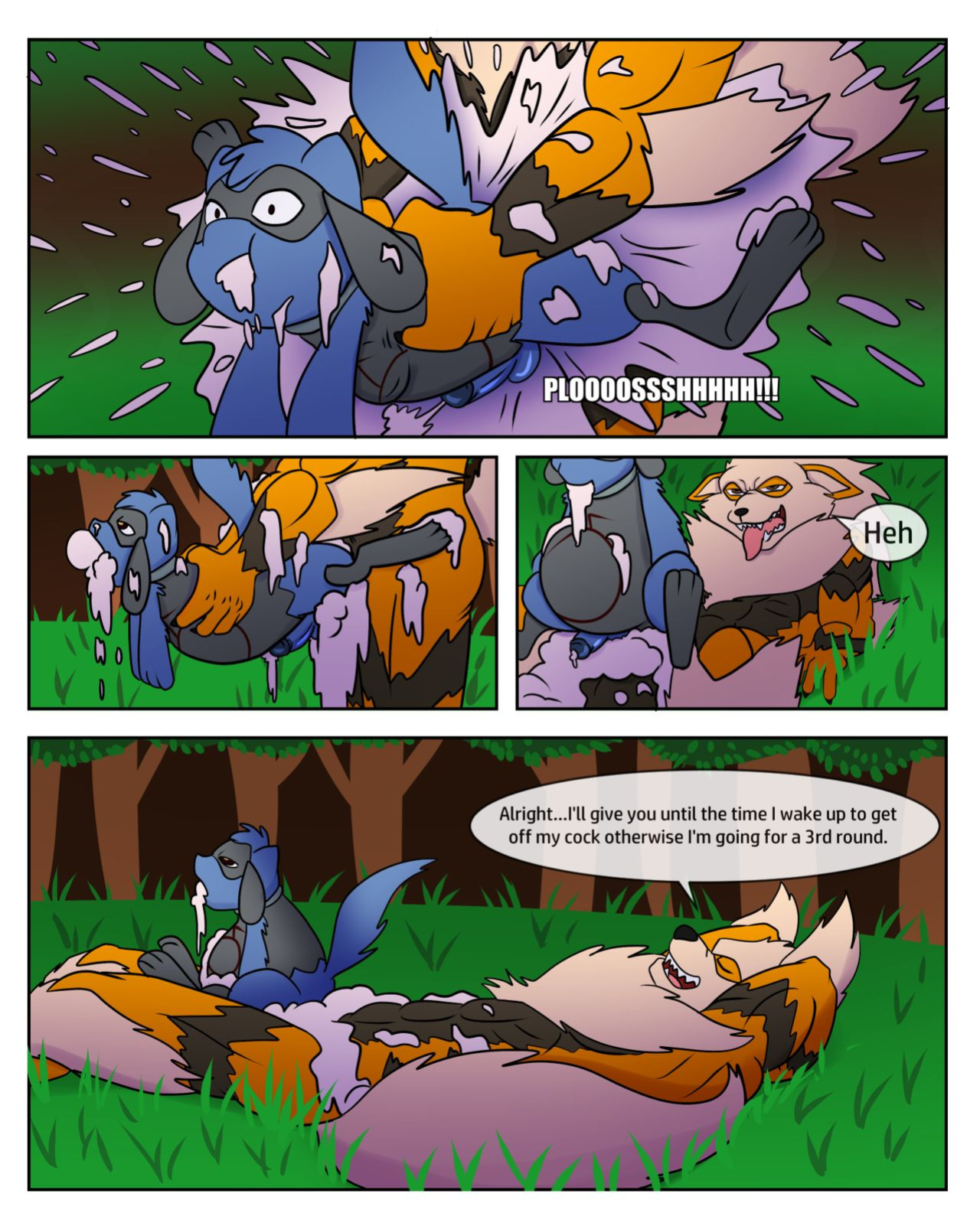 [JayKasai] Wet an Arcanine, Drench a Riolu
