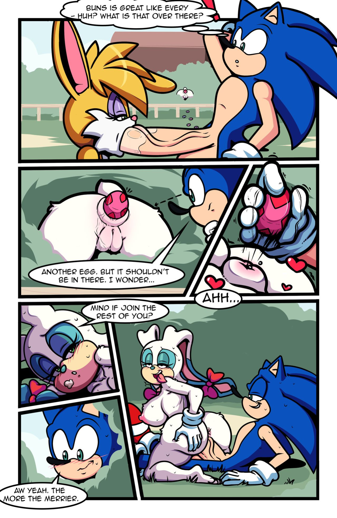 [Superbunnygt] Sonic Girls Easter (Sonic the Hedgehog)