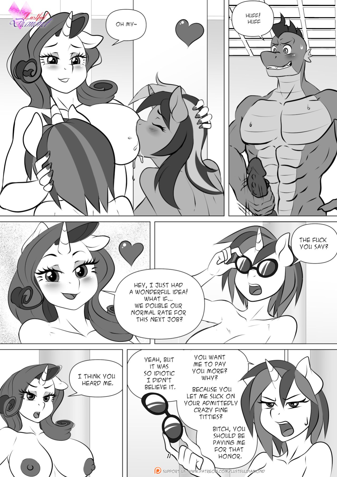 [Lustful Diamond] In the Pool (My Little Pony: Friendship Is Magic)
