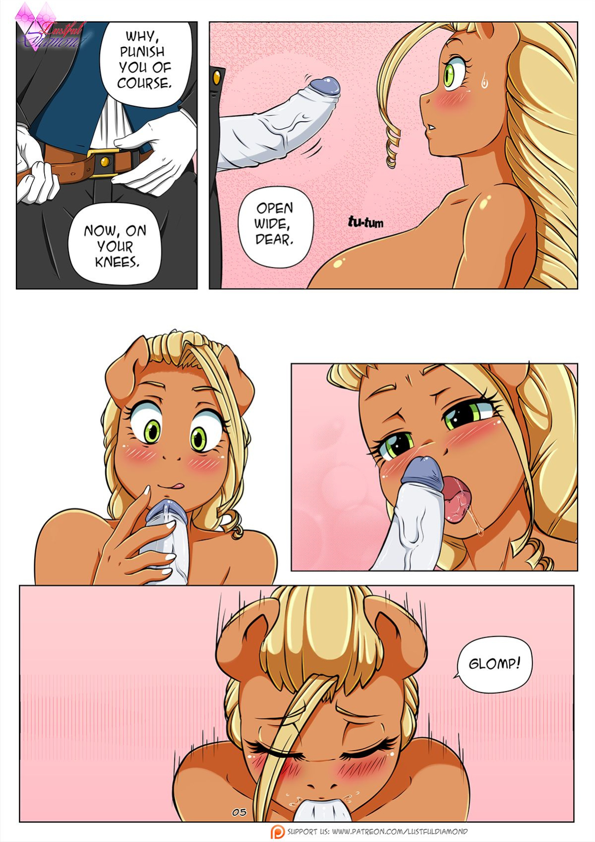 [Pia-Sama] Lustful Diamond - Tardy (My Little Pony: Friendship is Magic) [Colored]