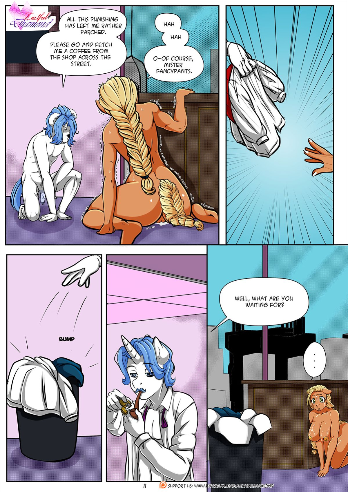 [Pia-Sama] Lustful Diamond - Tardy (My Little Pony: Friendship is Magic) [Colored]