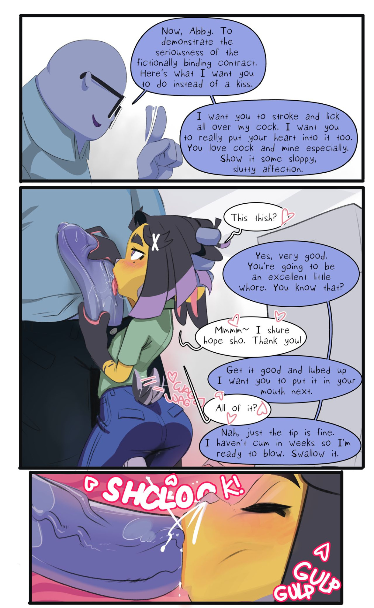 [Polyle] Gag Order (Club Wabbit!)