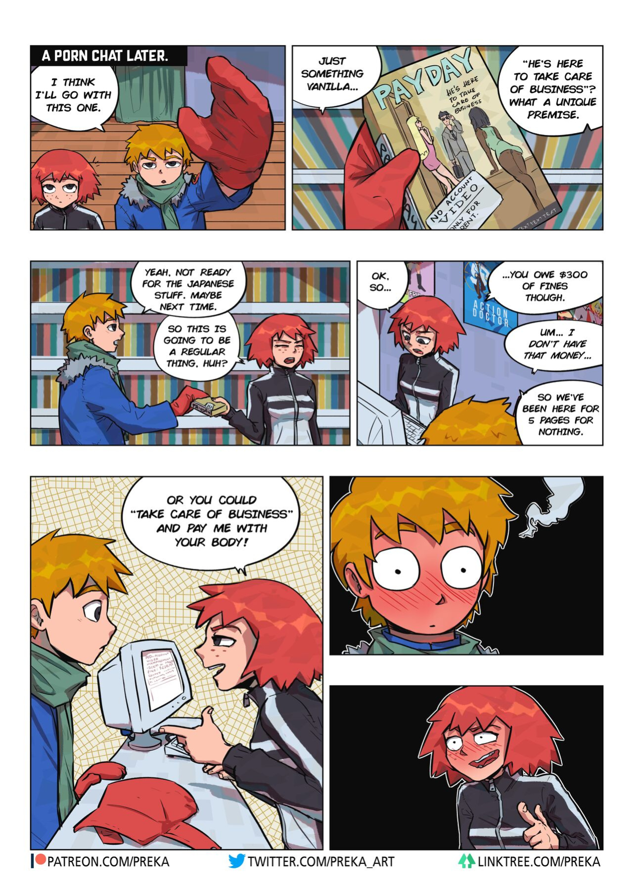 [Preka] Kim Pine's Payday (Scott Pilgrim vs The World)
