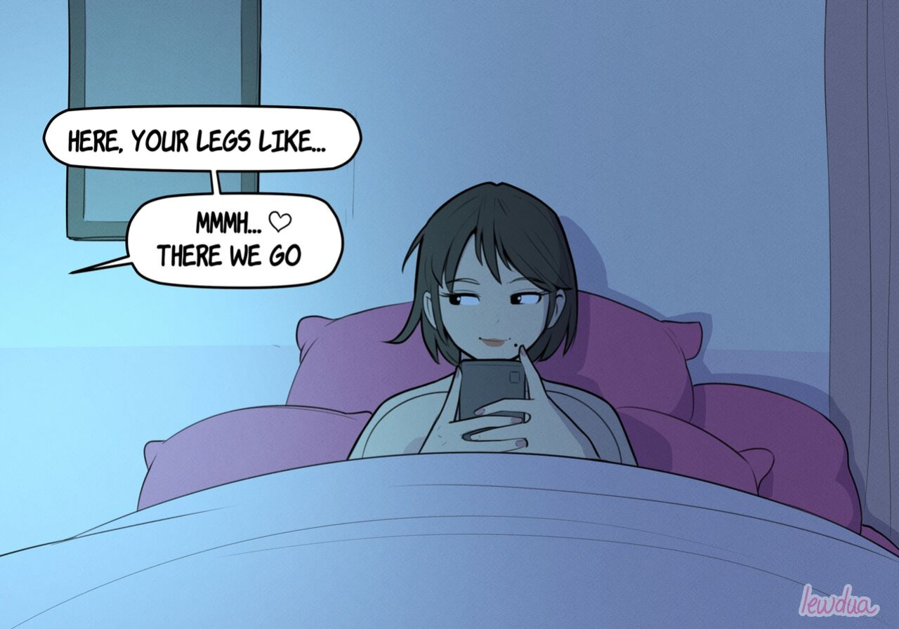 [Lewdua] Alice and Alison Playing Games with the Secret Lover at Night