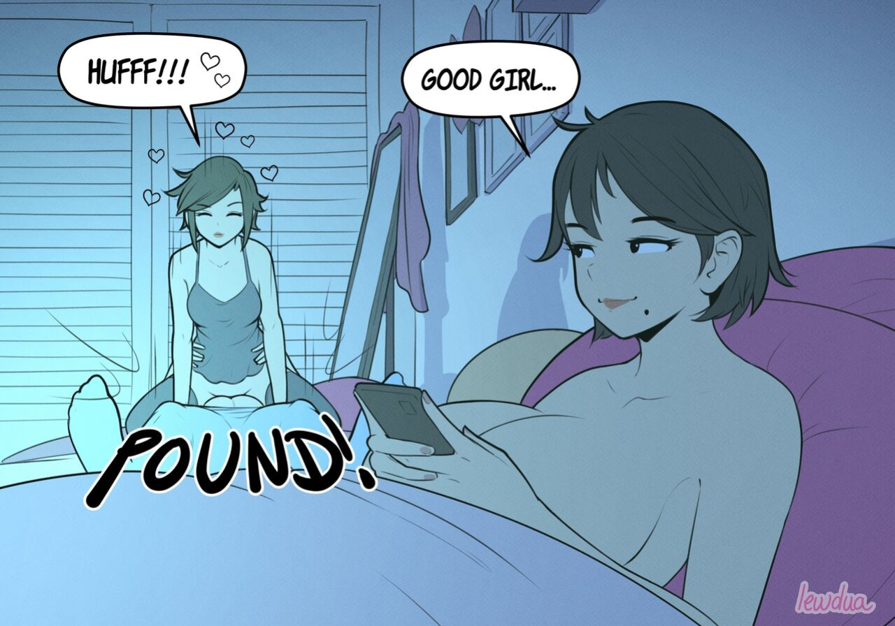 [Lewdua] Alice and Alison Playing Games with the Secret Lover at Night