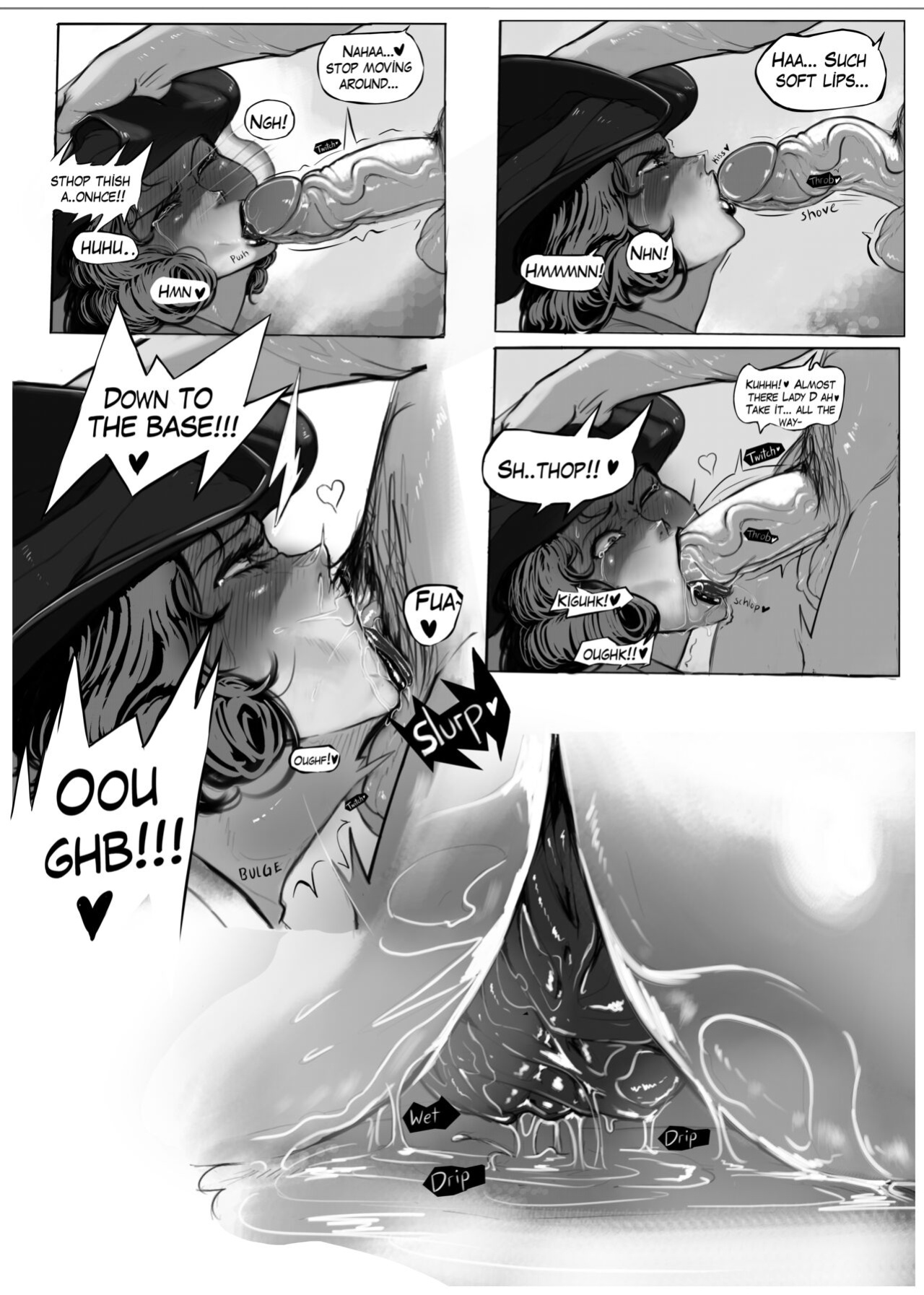 [Hachujuu] Dominating Lady Dimitrescu (Resident Evil)
