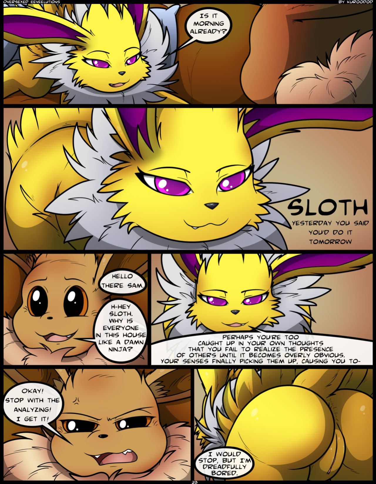 [Kuroodod] Oversexed Eeveelutions Vol. 1 (Pokémon)