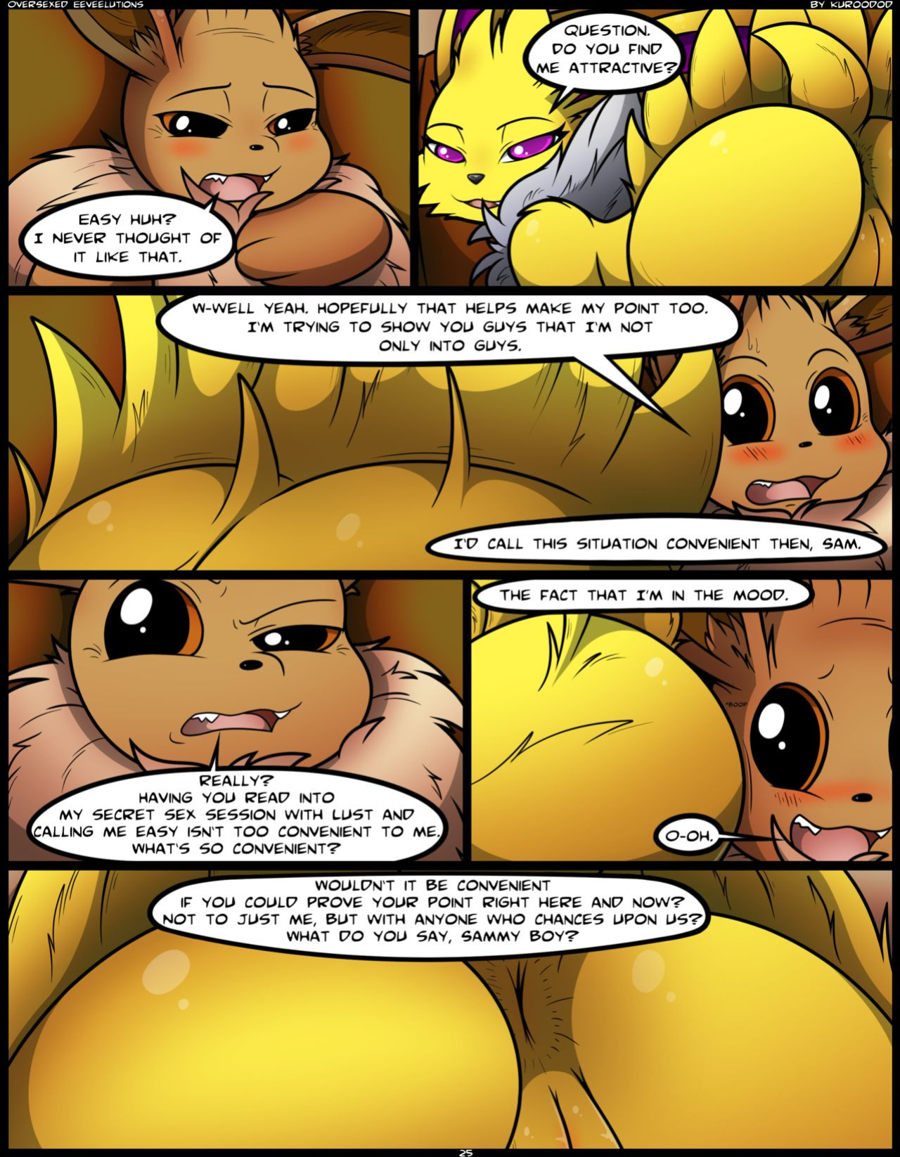 [Kuroodod] Oversexed Eeveelutions Vol. 1 (Pokémon)