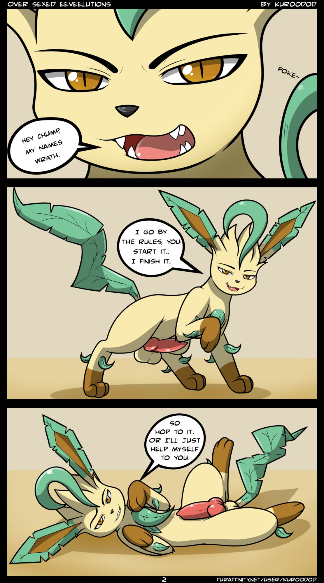 [Kuroodod] Oversexed Eeveelutions Vol. 1 (Pokémon)