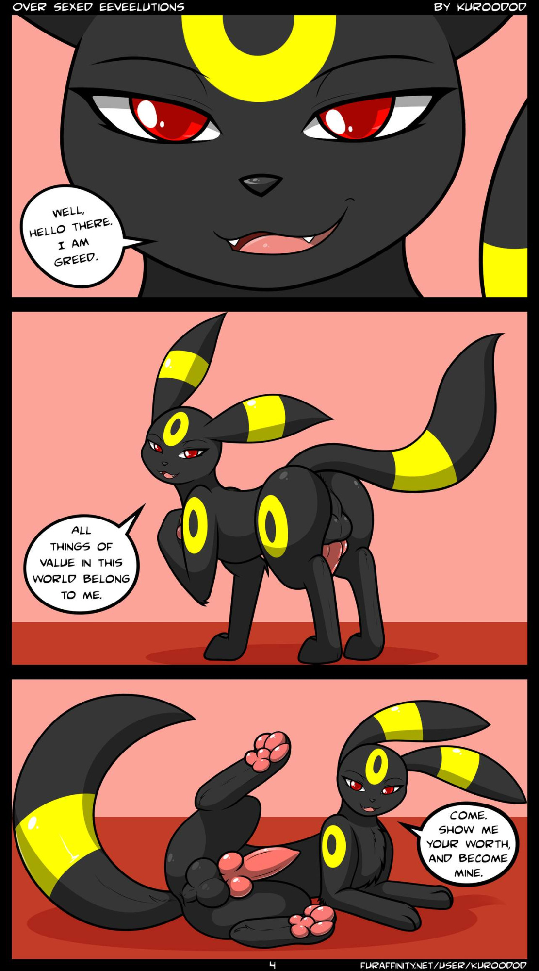 [Kuroodod] Oversexed Eeveelutions Vol. 1 (Pokémon)