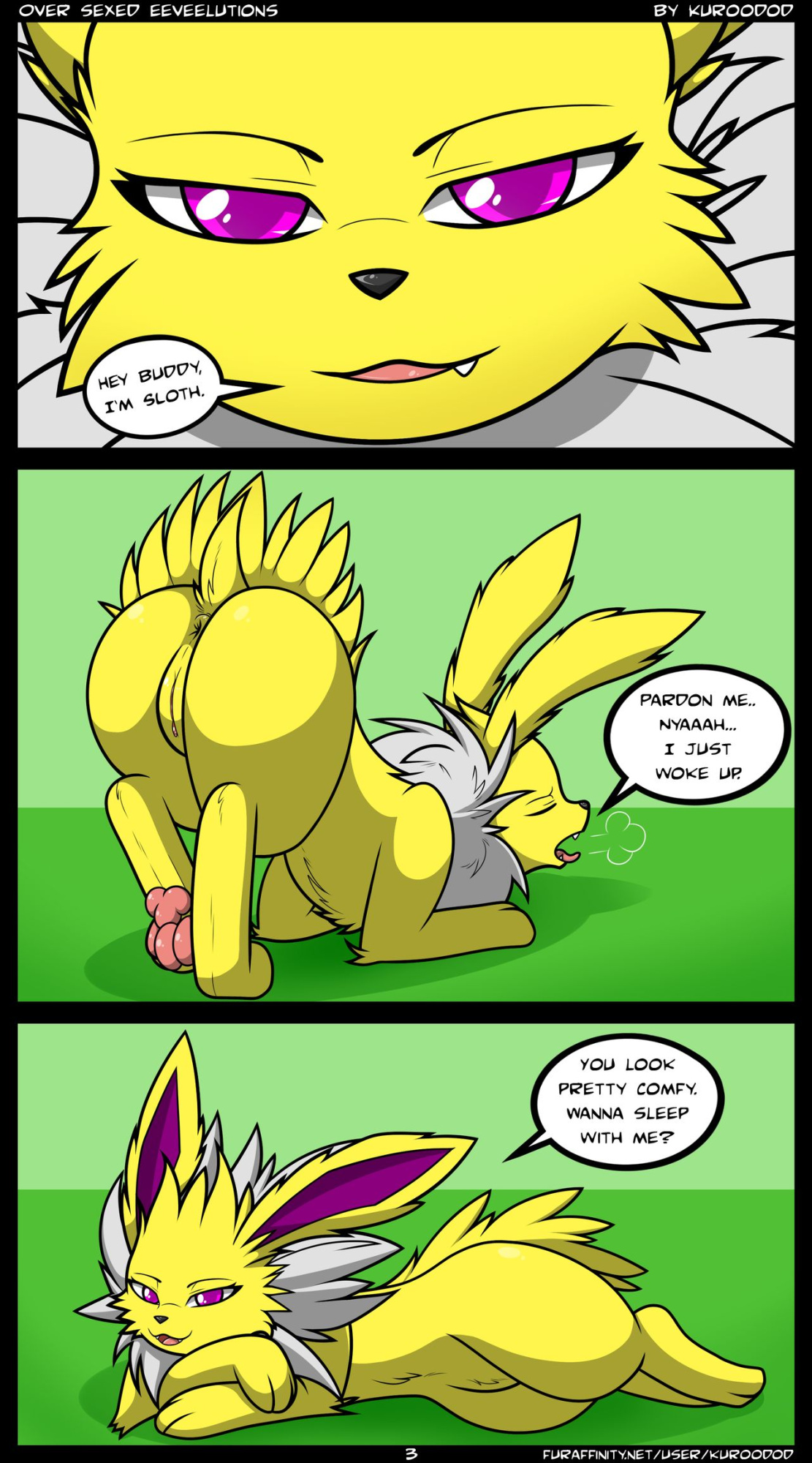 [Kuroodod] Oversexed Eeveelutions Vol. 1 (Pokémon)