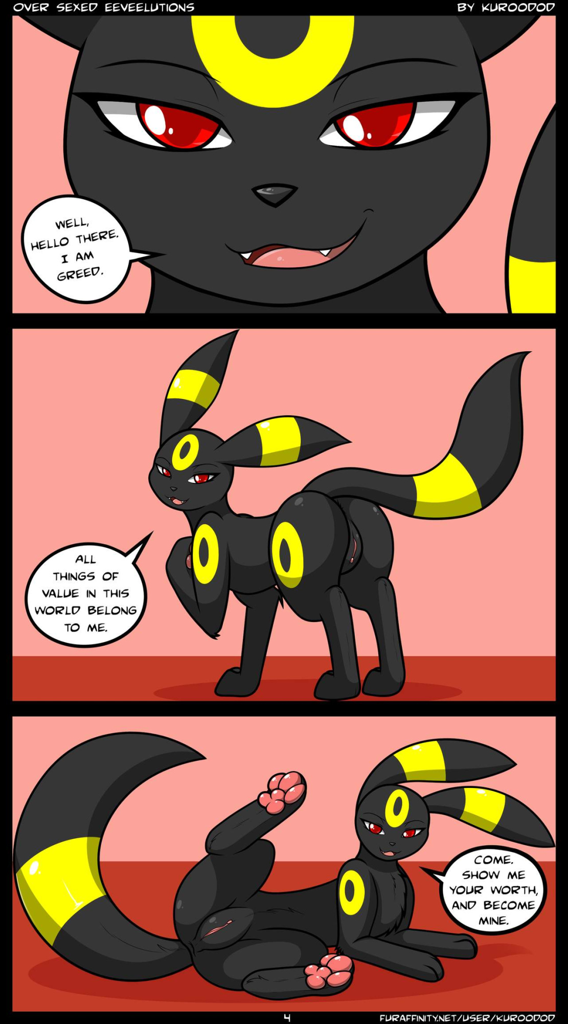 [Kuroodod] Oversexed Eeveelutions Vol. 1 (Pokémon)