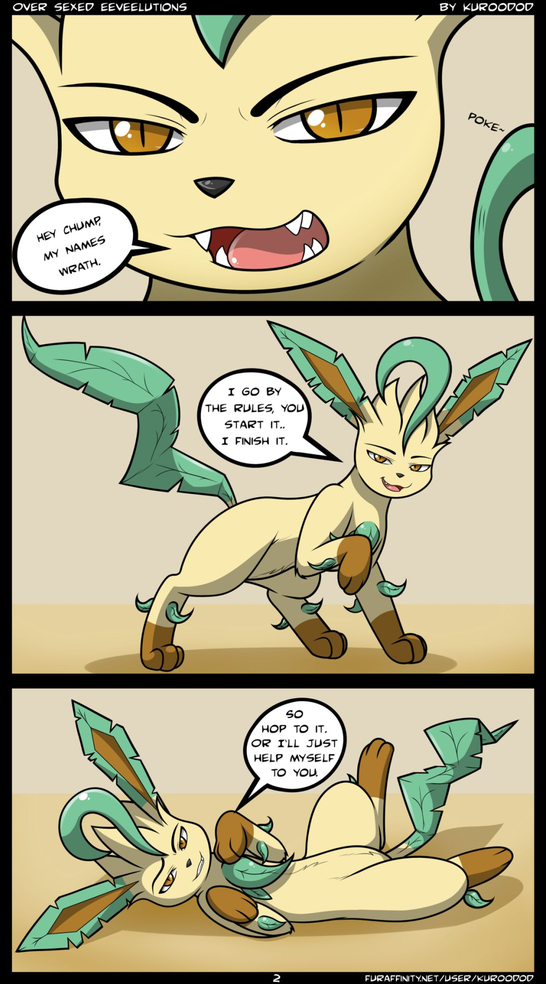 [Kuroodod] Oversexed Eeveelutions Vol. 1 (Pokémon)