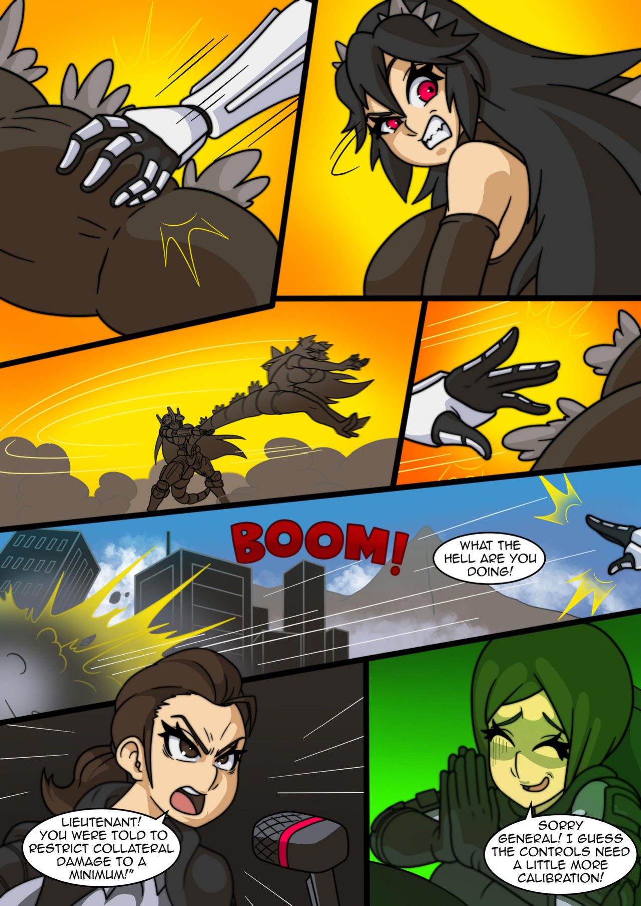[WitchKing00] Kaiju Girls Chapter 6