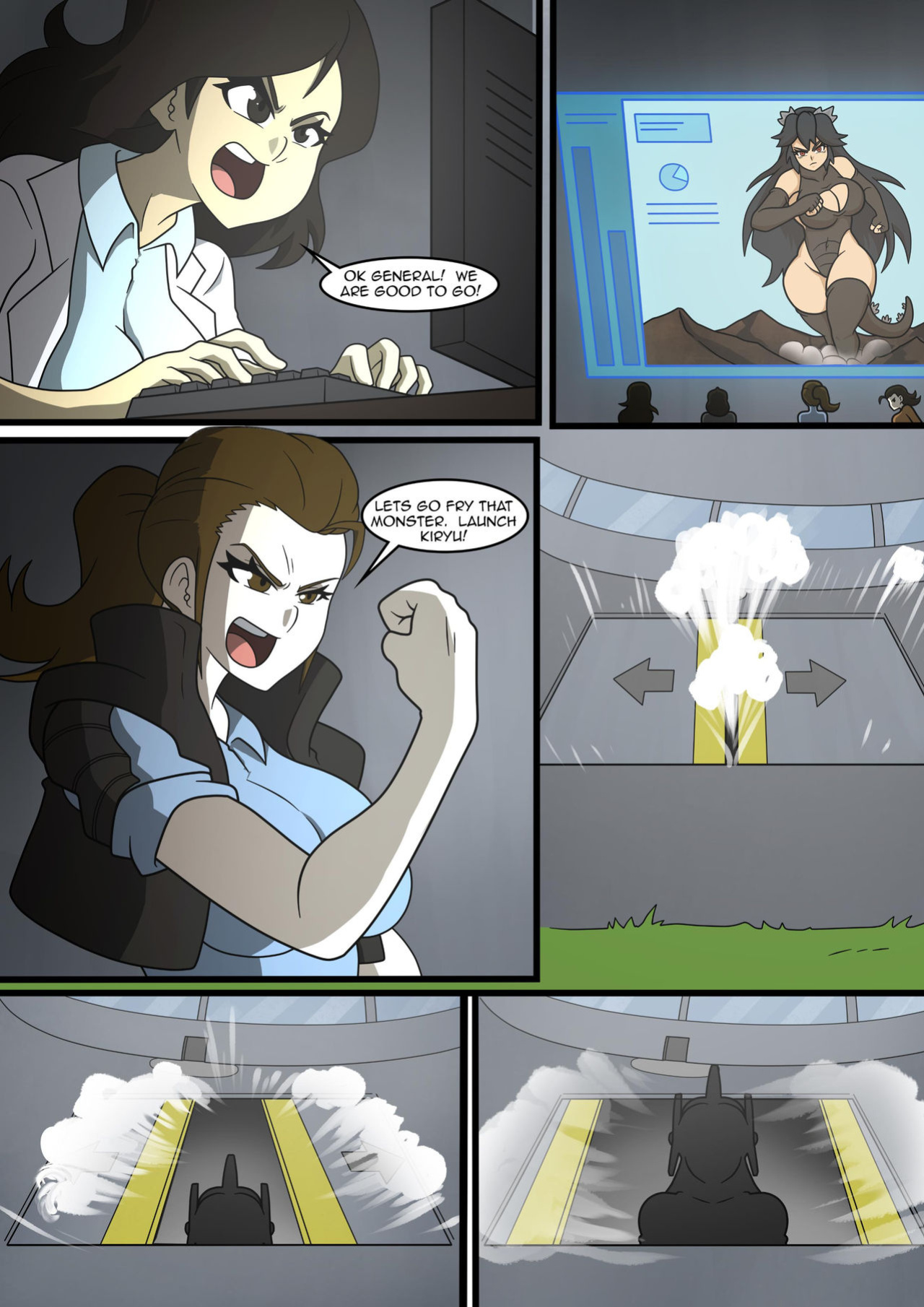 [WitchKing00] Kaiju Girls Chapter 5