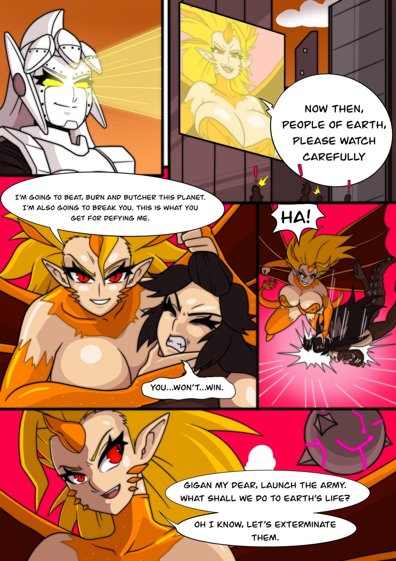 [WitchKing00] Kaiju Girls Chapter 7